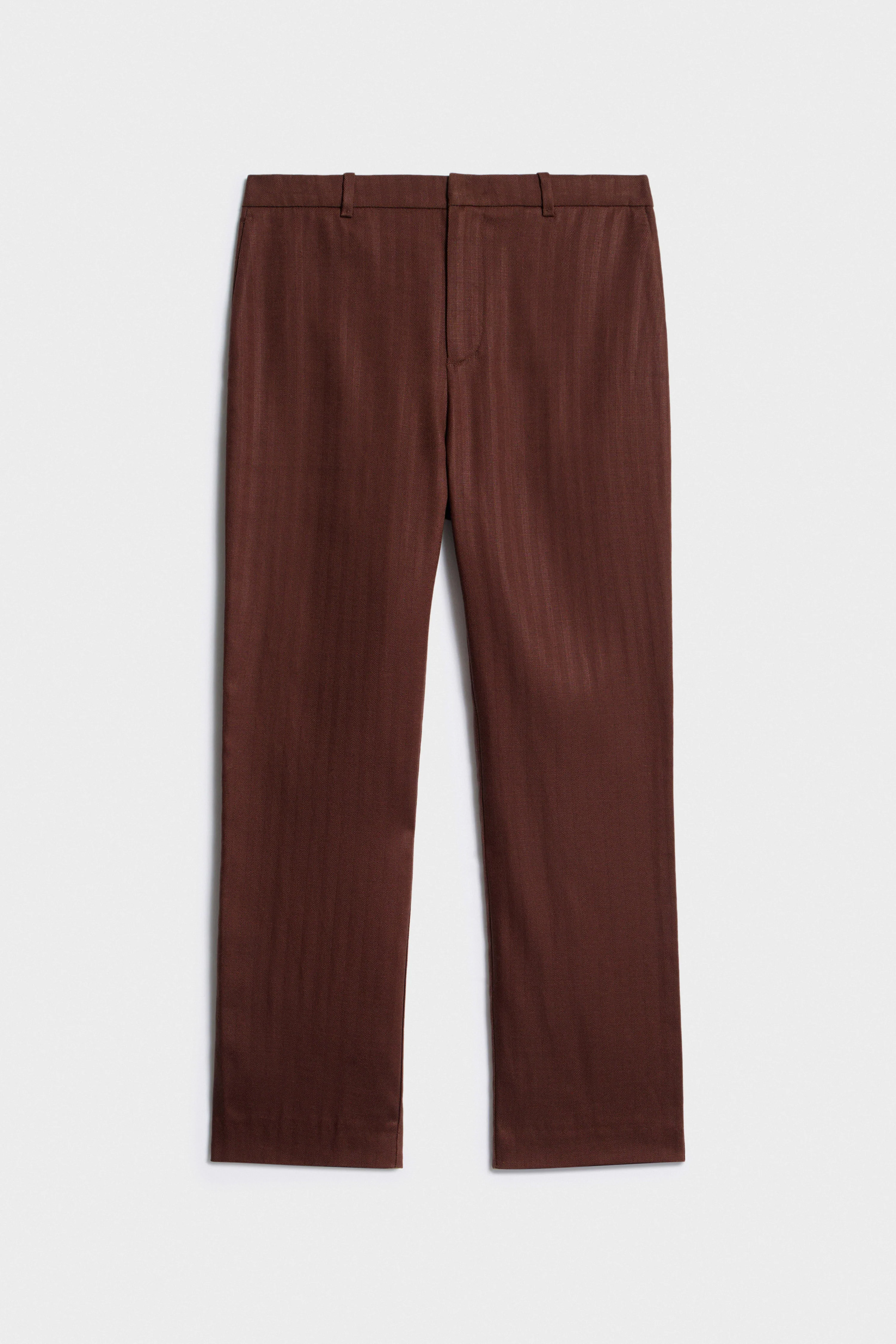 LYOCELL-LINEN TROUSERS - Image 4