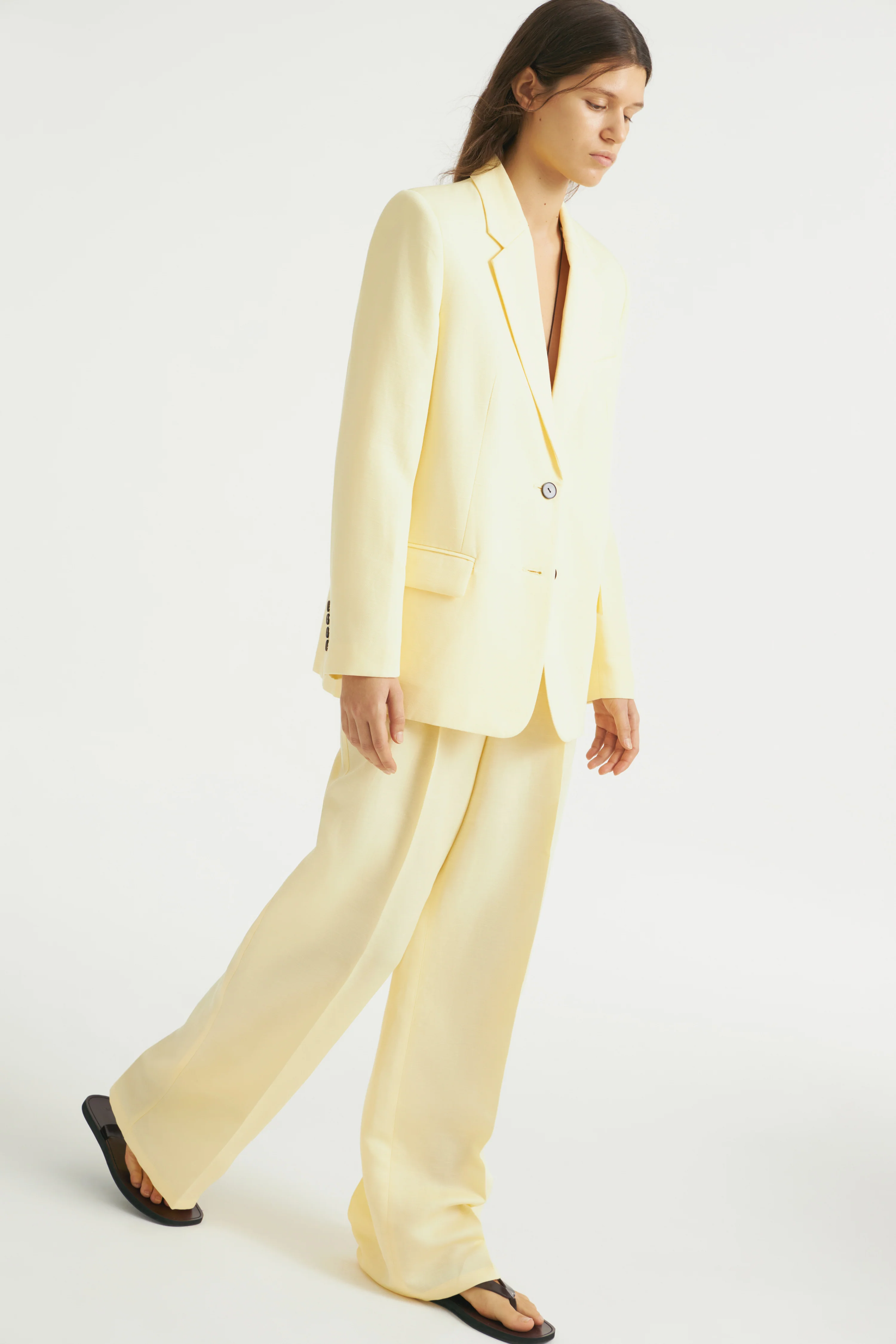 LYOCELL-LINEN TROUSERS - Image 3