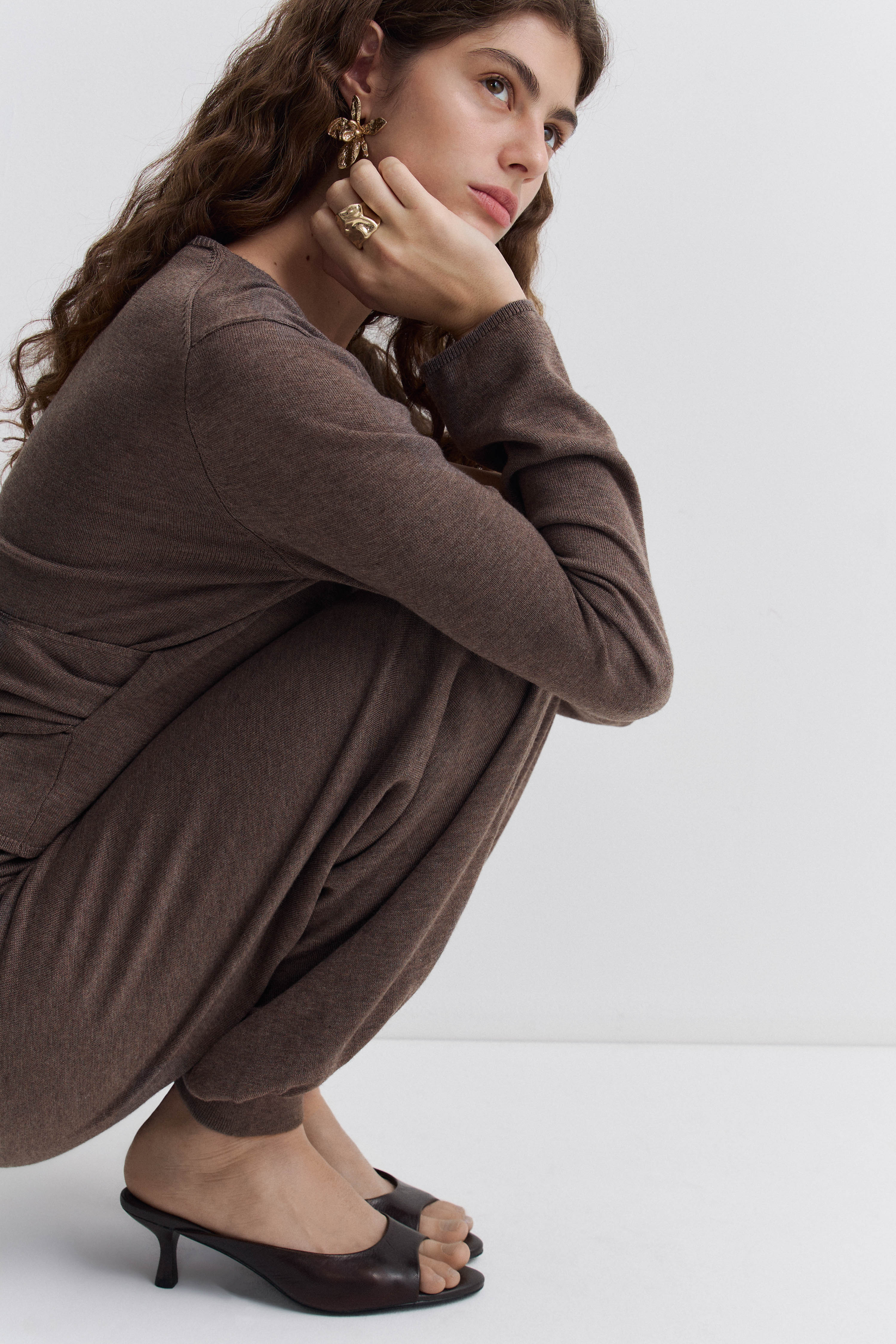 LYOCELL-WOOL CARDIGAN - Image 3