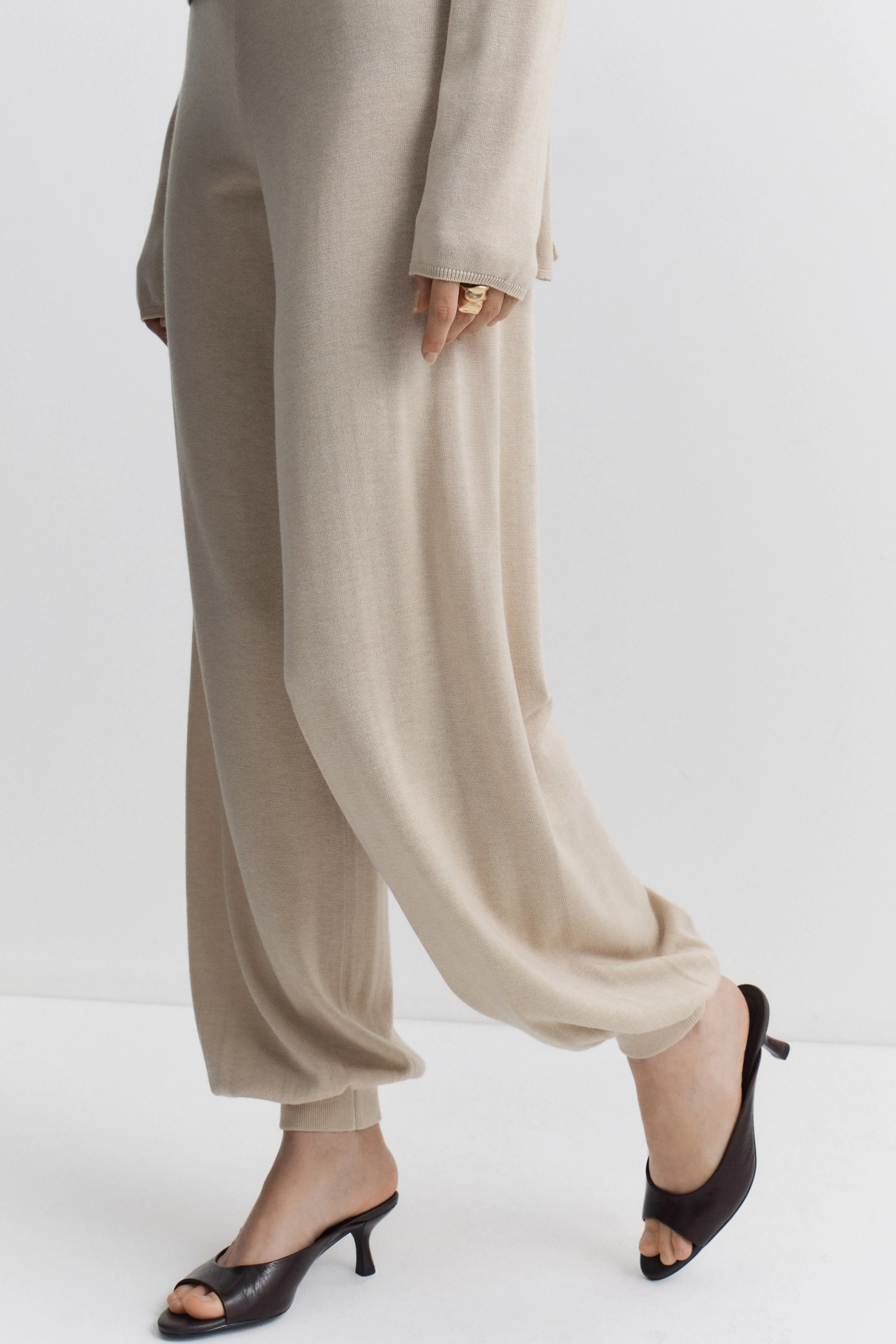 LYOCELL-WOOL TROUSERS - Image 2