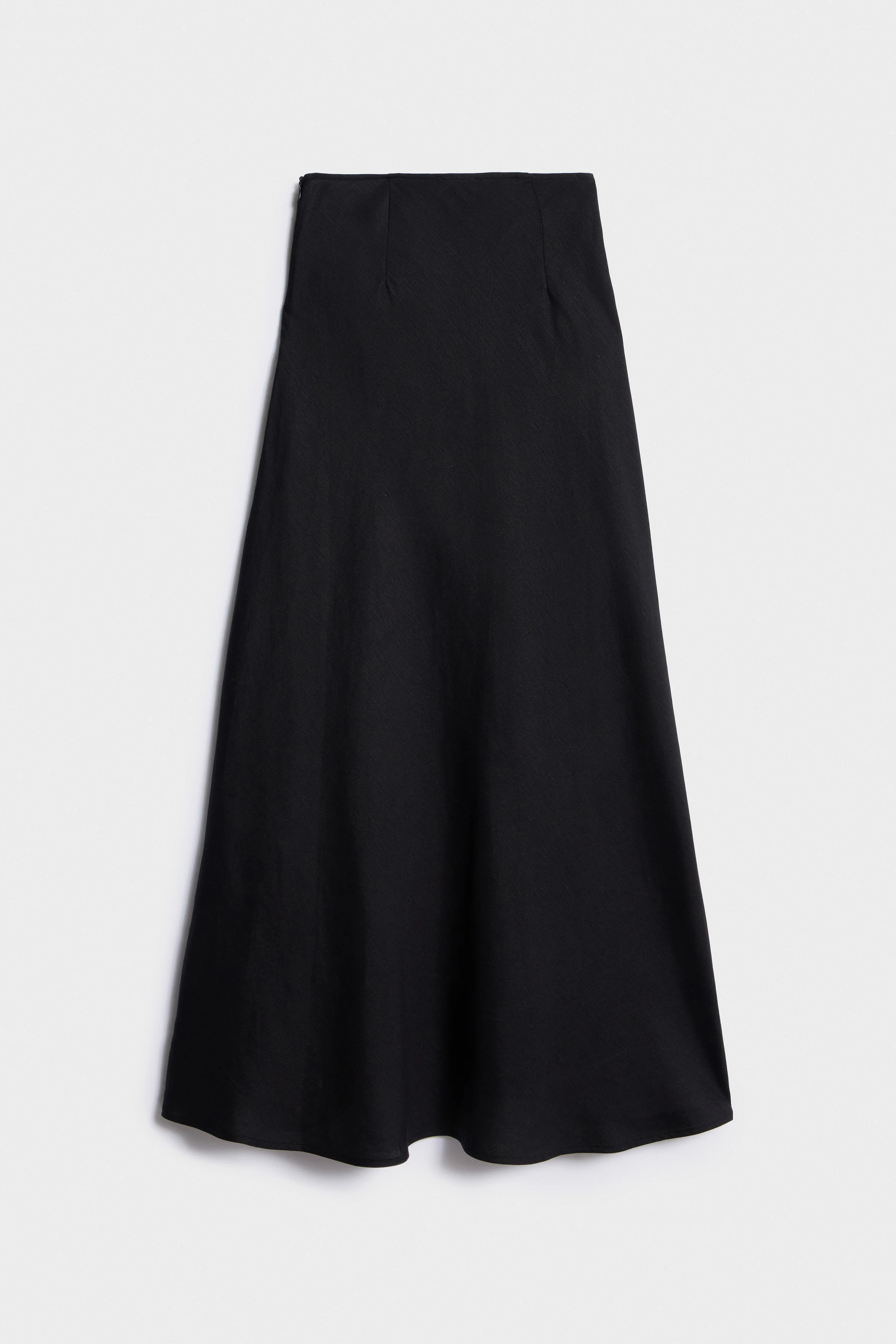 MAXI LINEN-VISCOSE SKIRT - Image 4