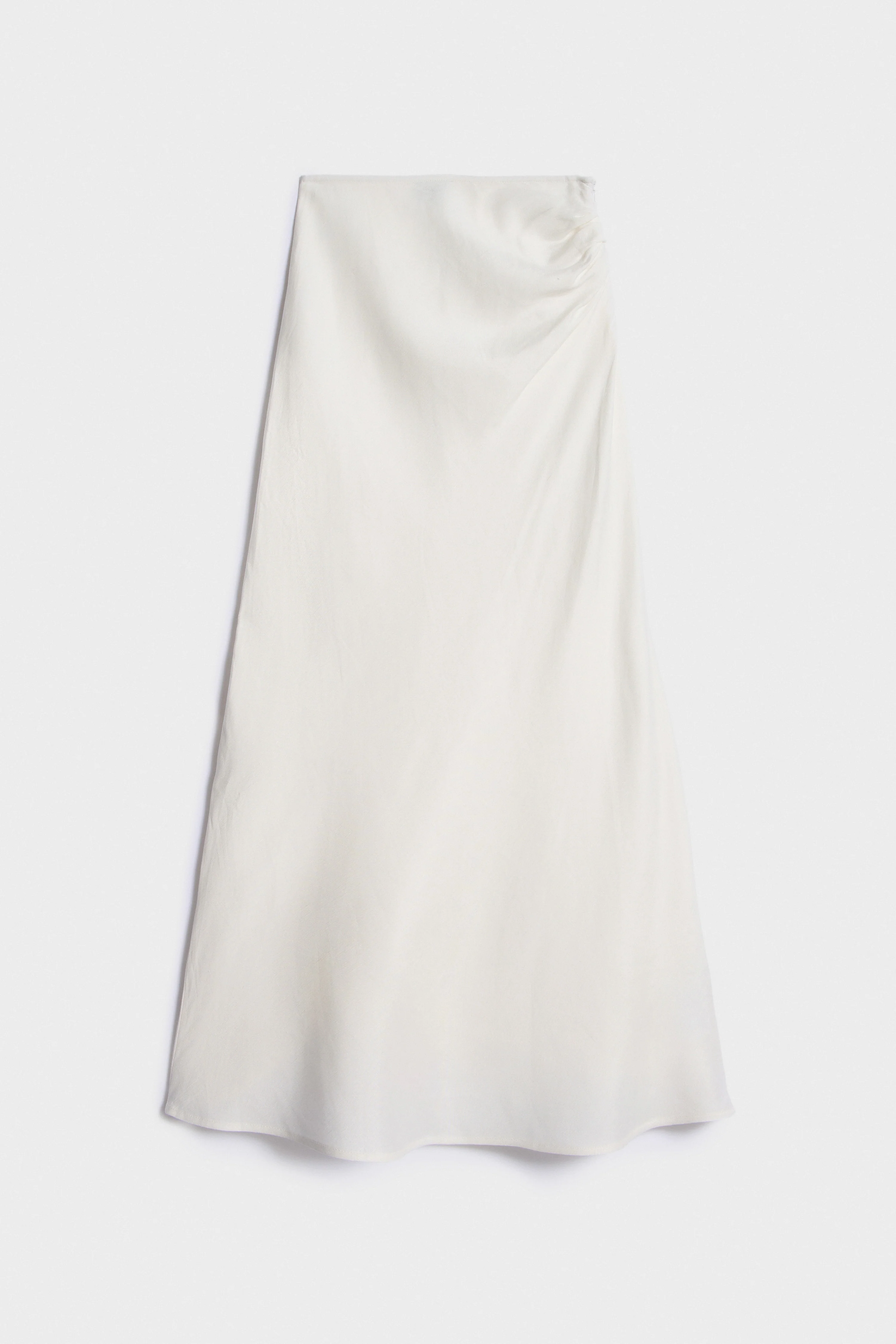 MAXI LINEN-VISCOSE SKIRT - Image 5