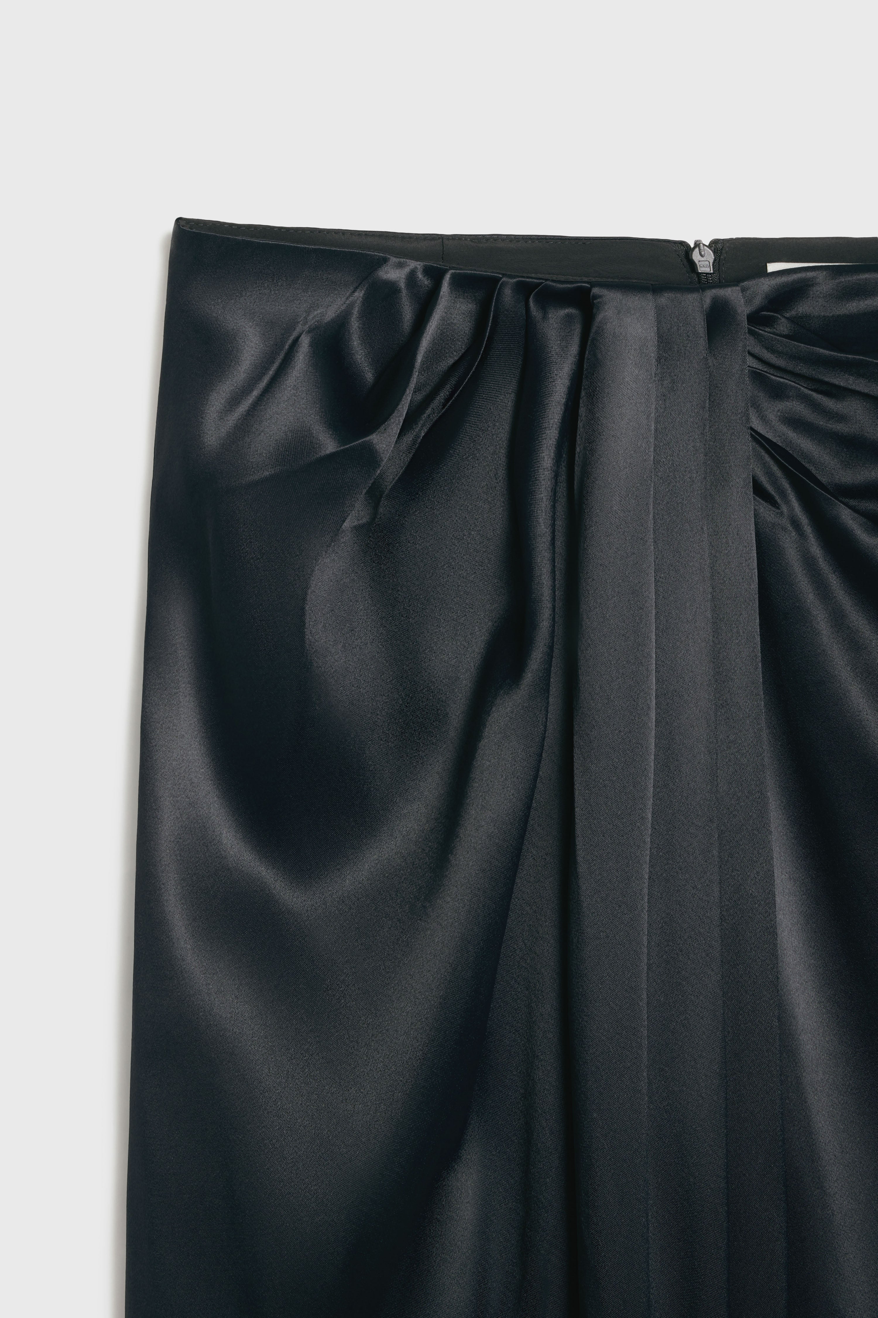 MAXI SATIN SKIRT - Image 7
