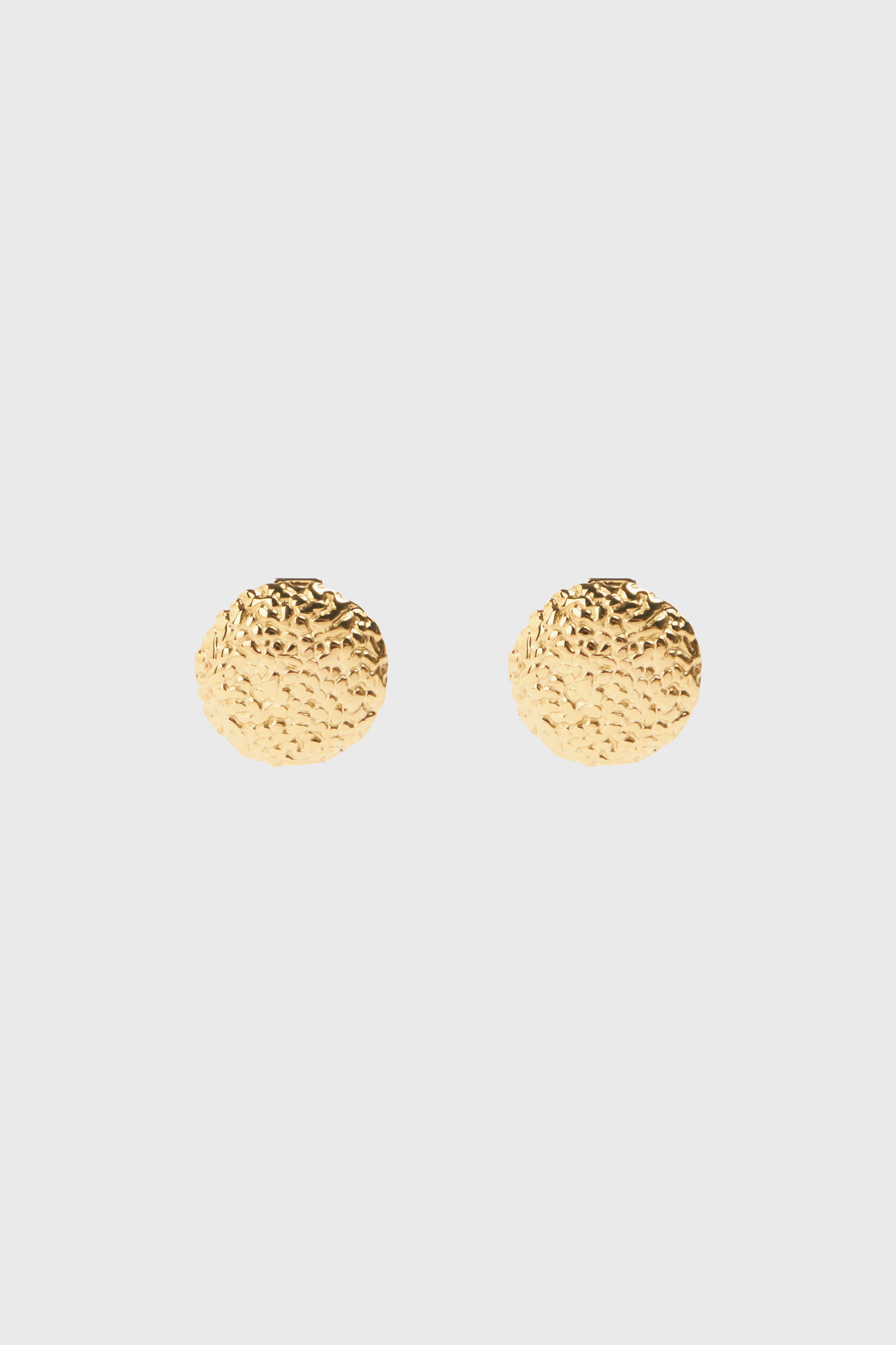 METAL HOOP EARRINGS - Image 5