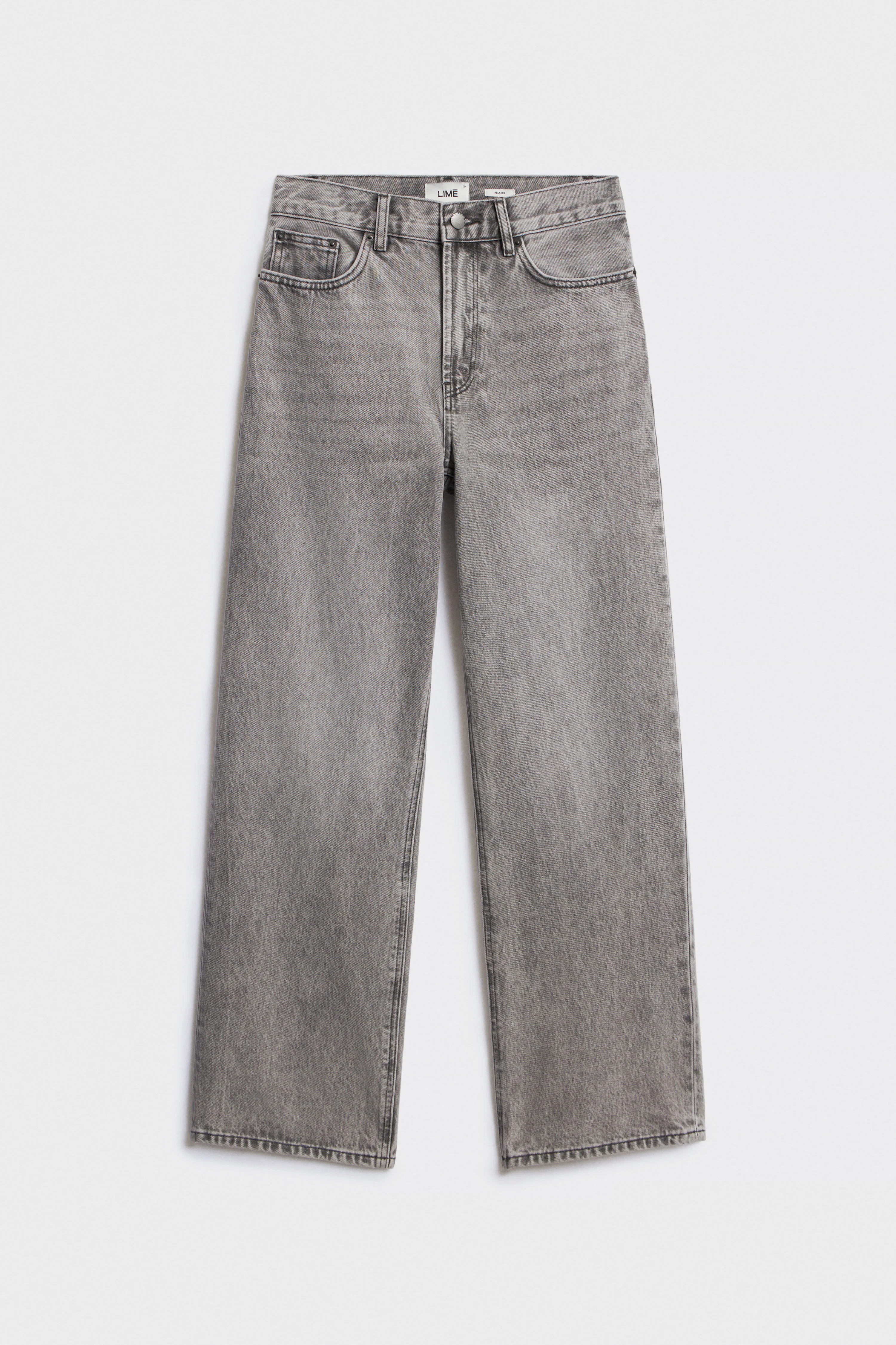 MID-WAIST RELAXED FIT JEANS - Image 6