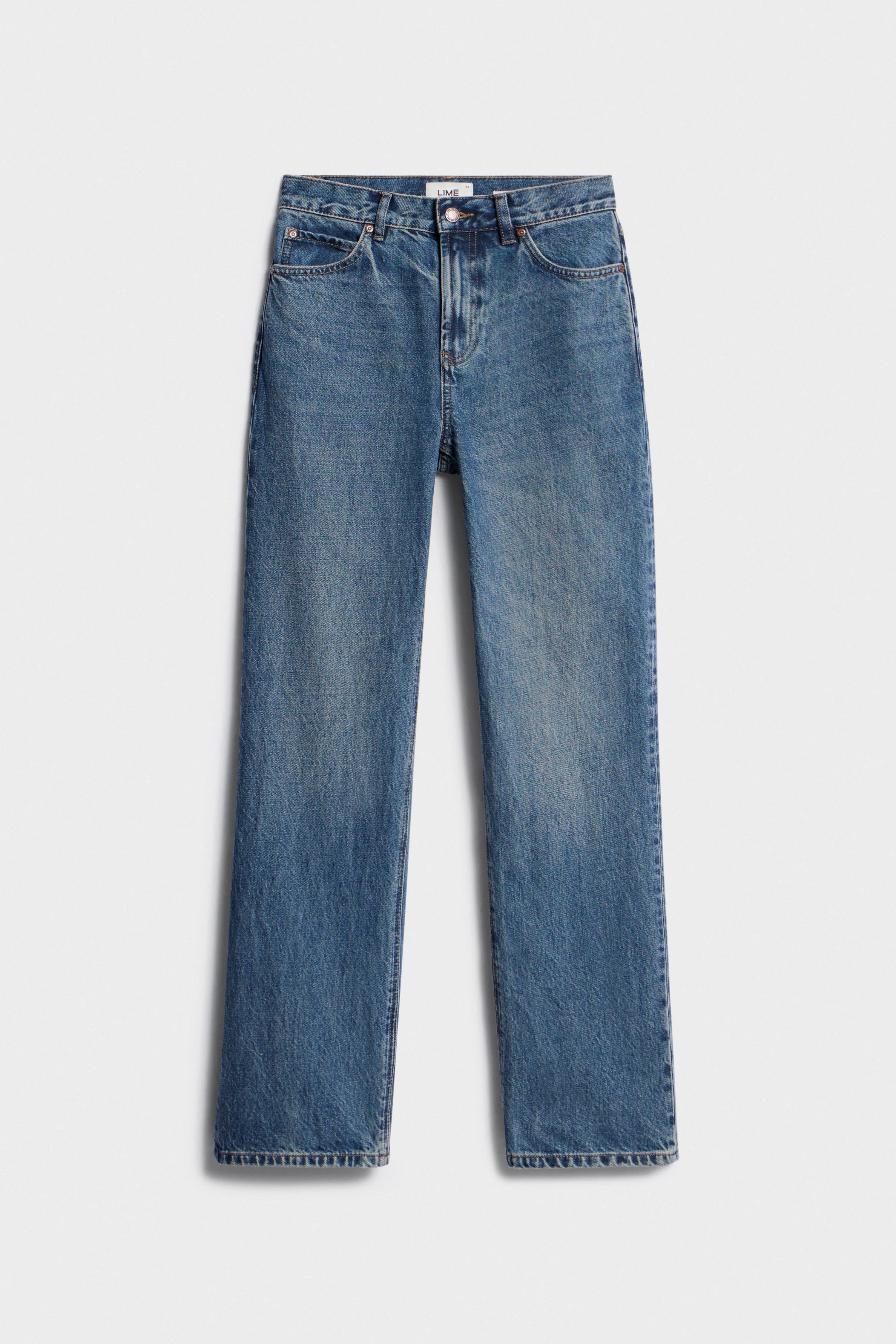 MID-WAIST RELAXED FIT JEANS - Image 7