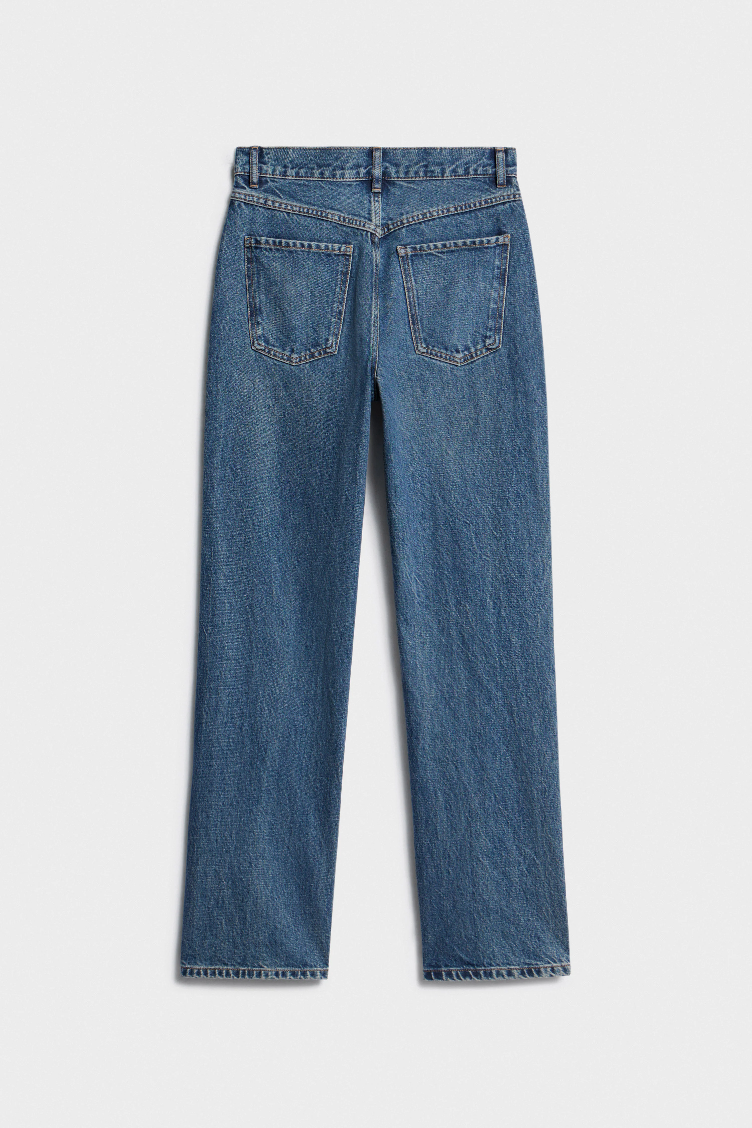 MID-WAIST RELAXED FIT JEANS - Image 8