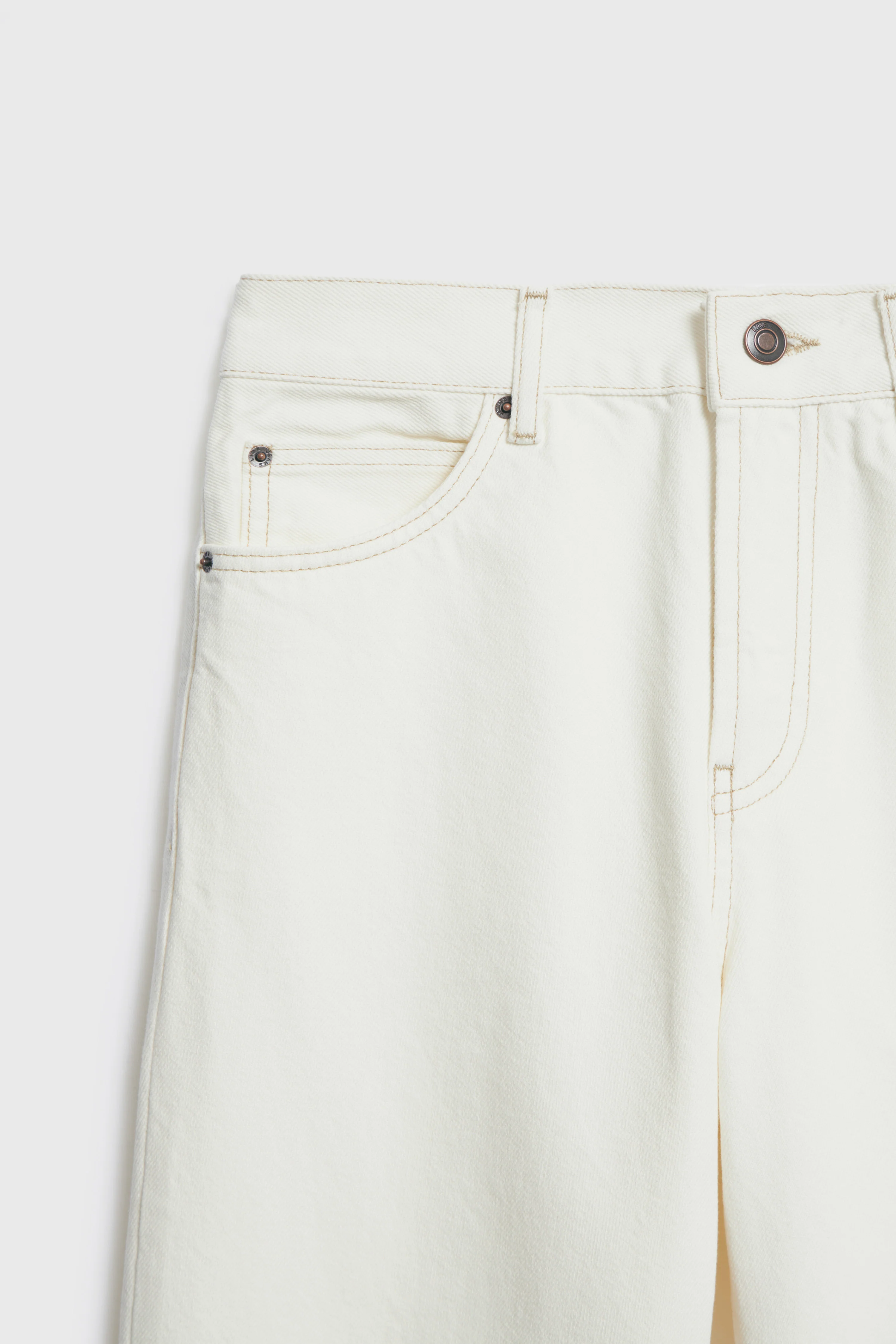MID-WAIST STRAIGHT FIT JEANS - Image 3