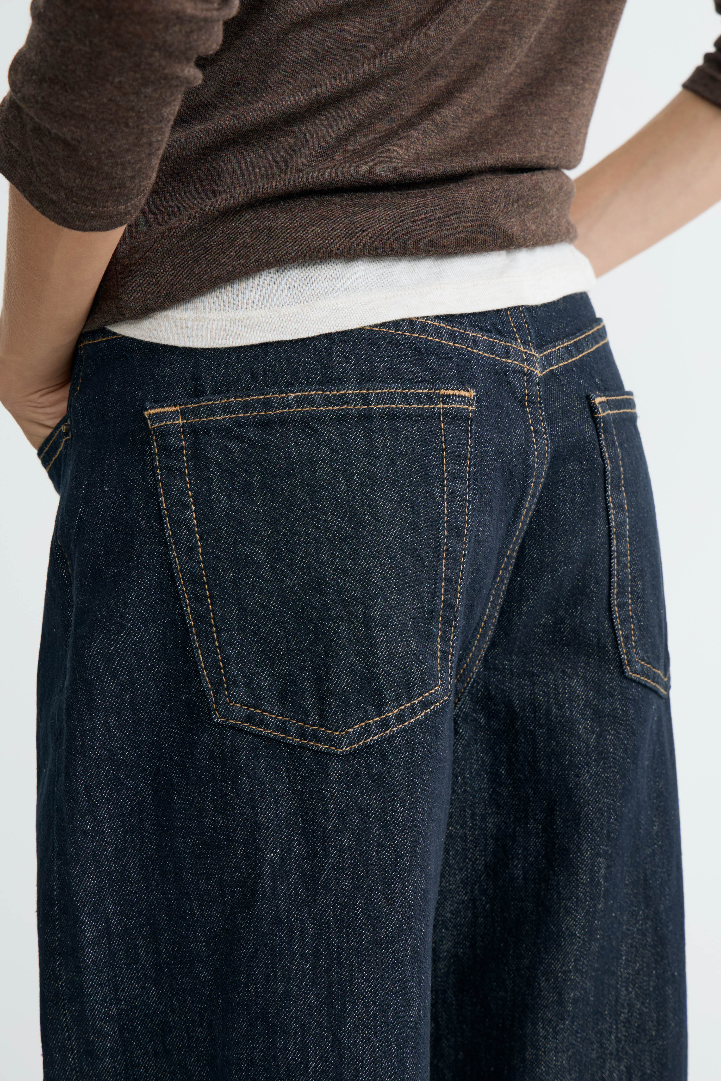 MID-WAIST STRAIGHT FIT JEANS - Image 4