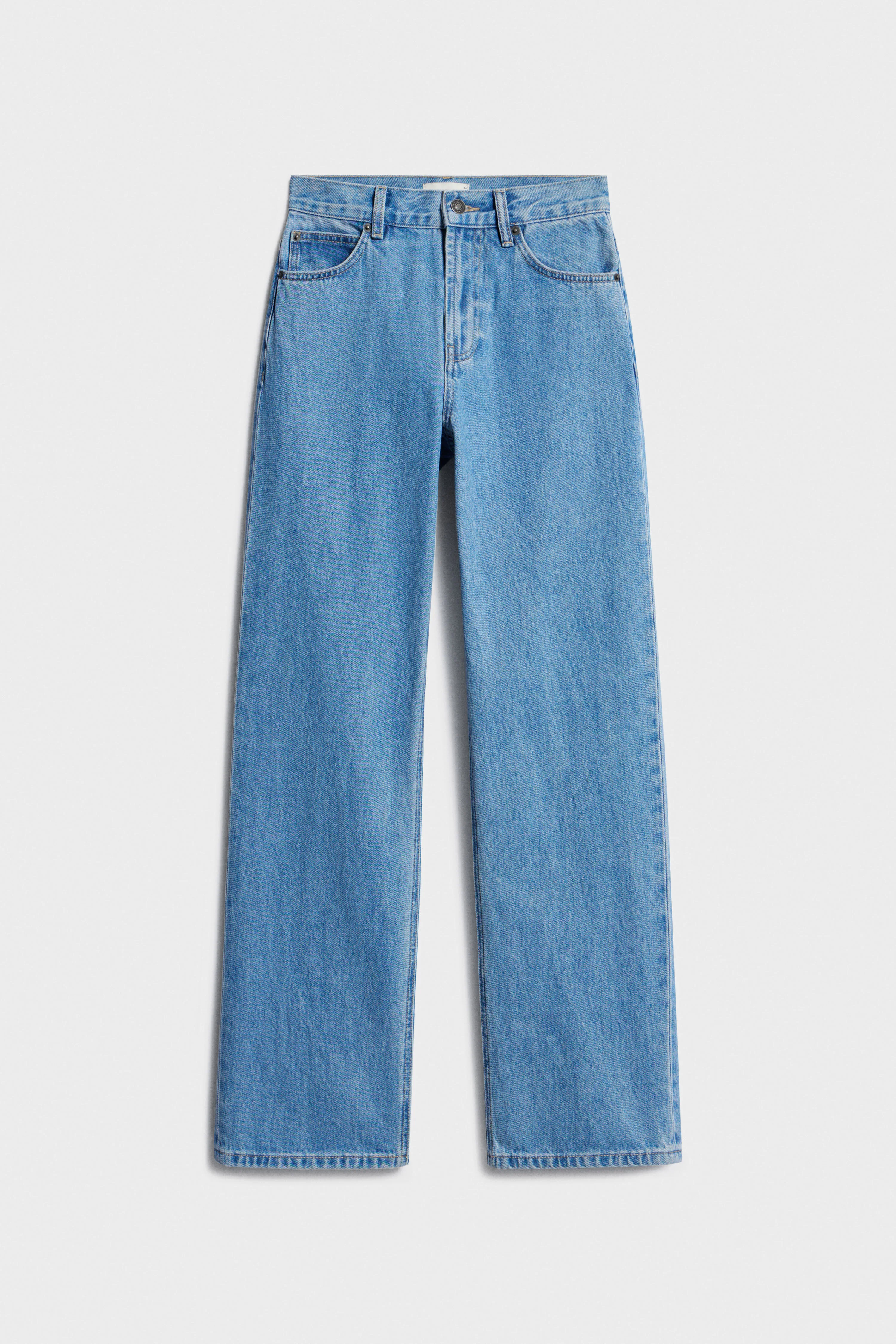 MID-WAIST STRAIGHT FIT JEANS - Image 6