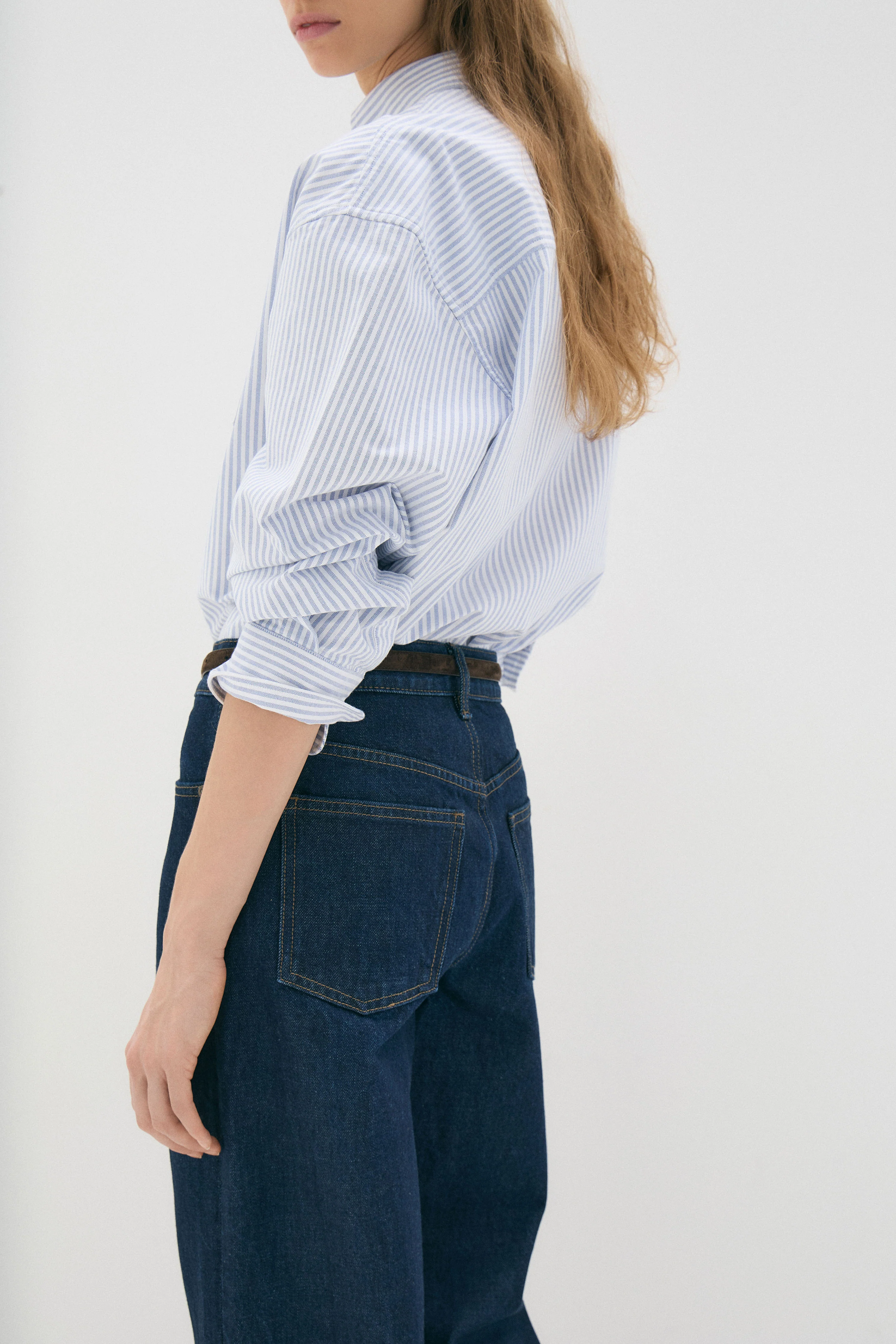 MID-WAIST STRAIGHT-FIT JEANS - Image 4