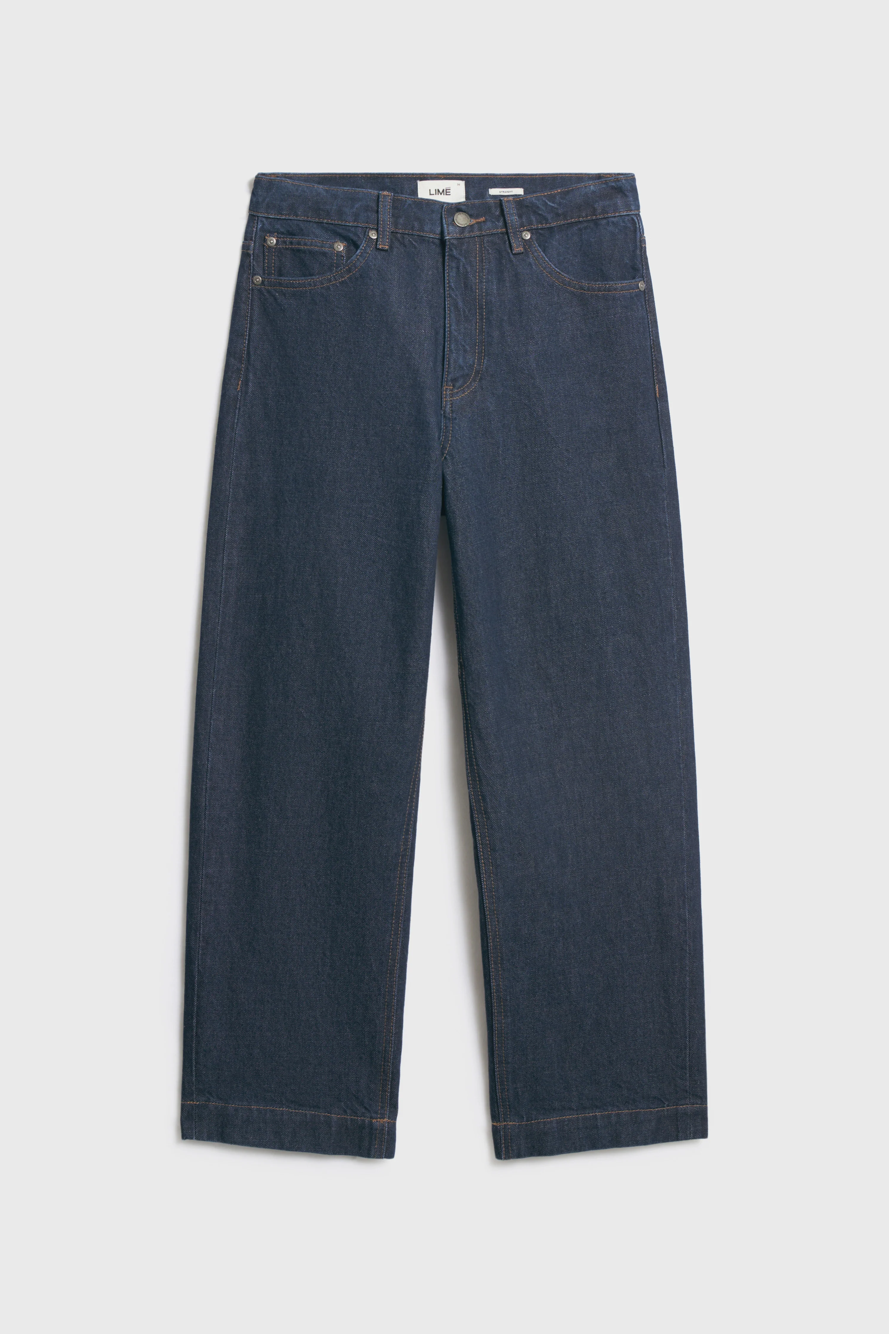MID-WAIST STRAIGHT-FIT JEANS - Image 6