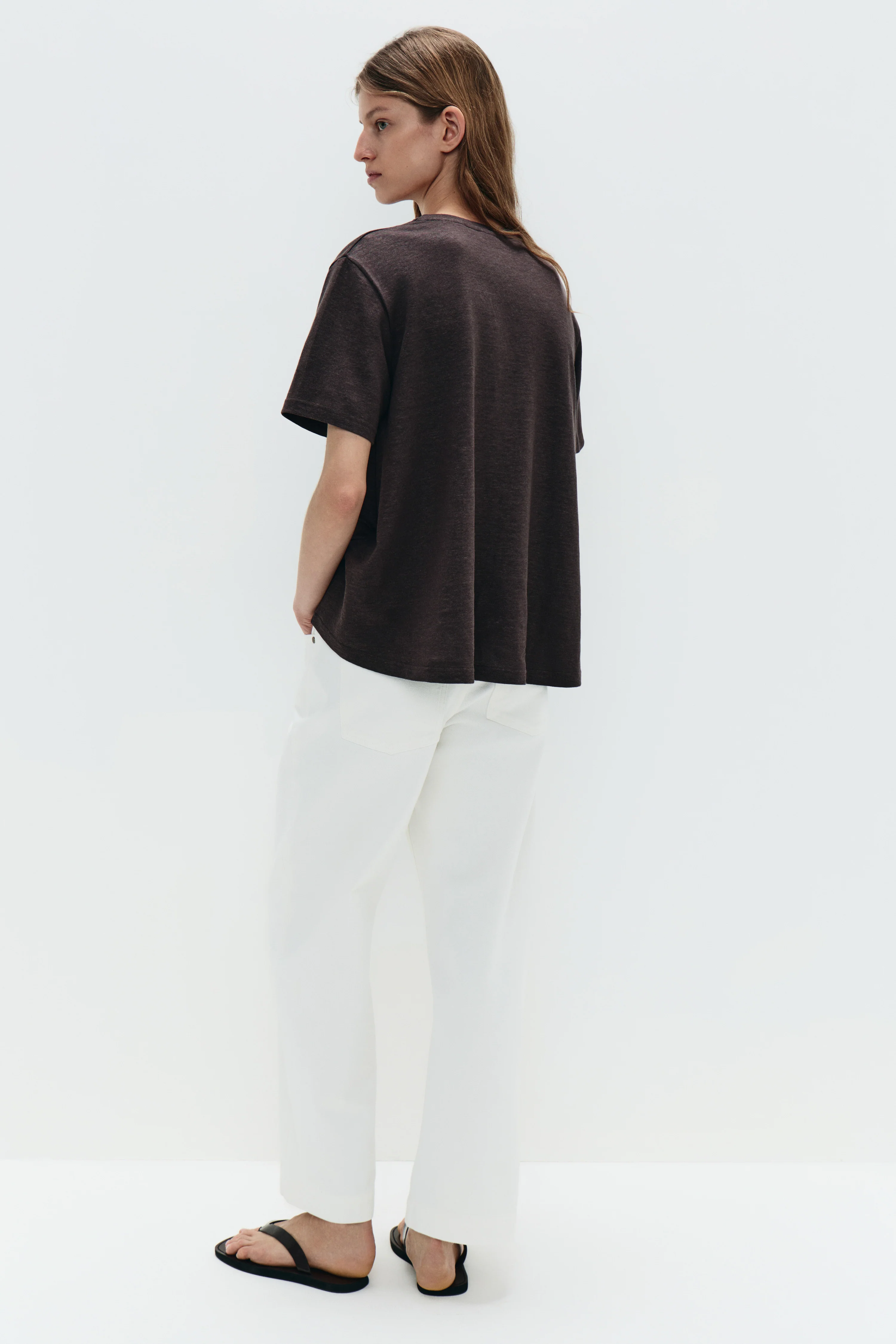 MID-WAIST STRAIGHT FIT JEANS - Image 4