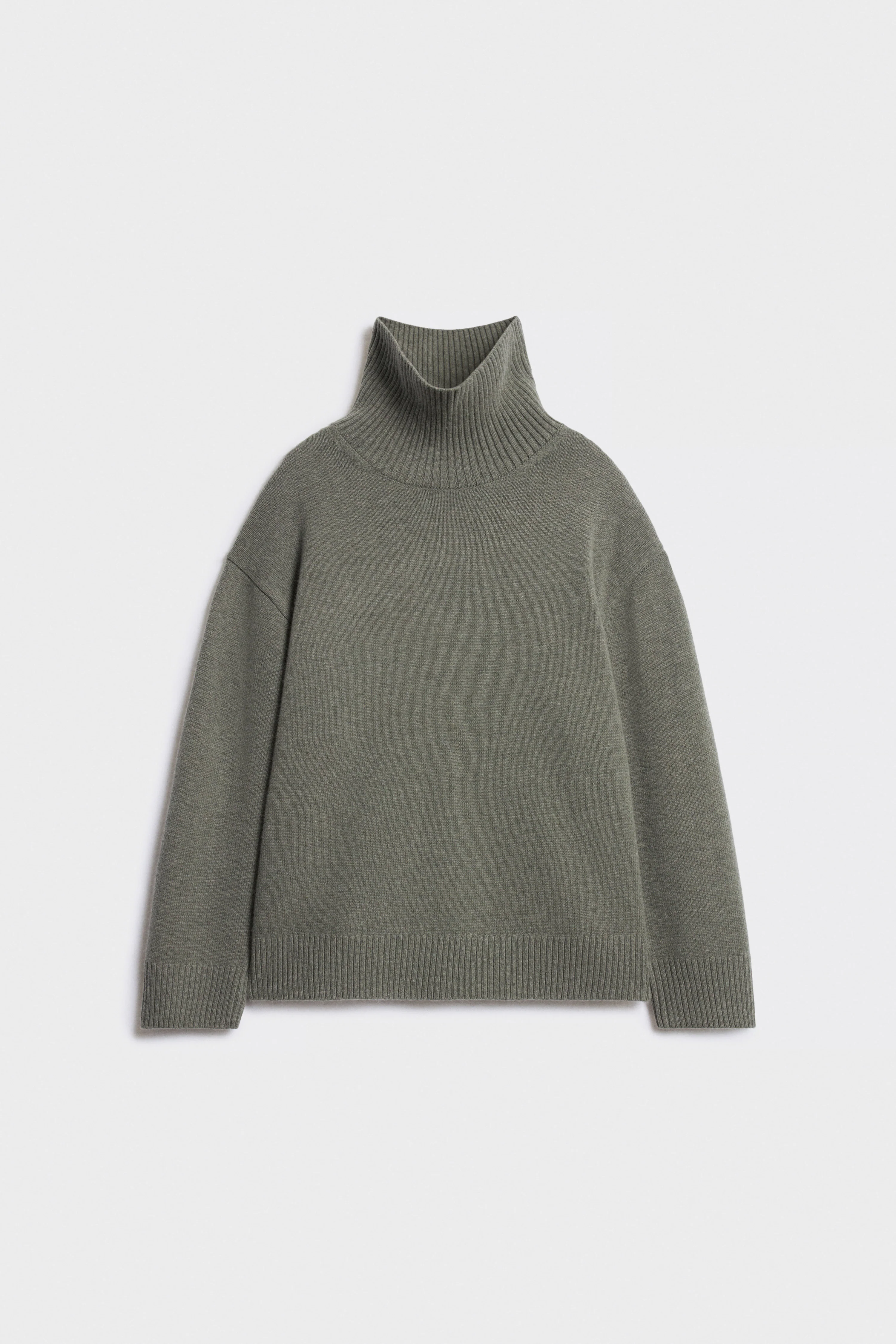 MOCK NECK 100% WOOL SWEATER - Image 5