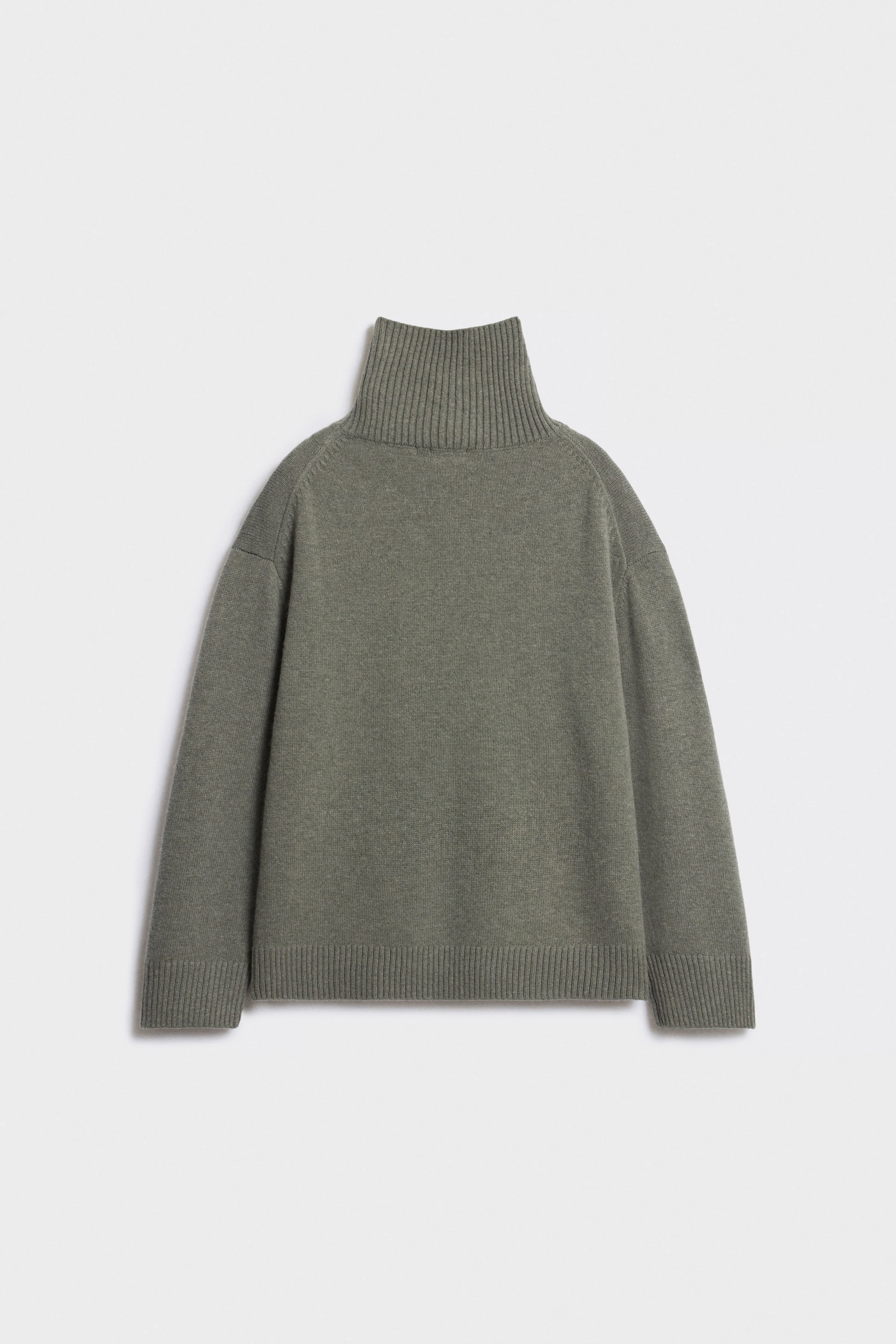 MOCK NECK 100% WOOL SWEATER - Image 6