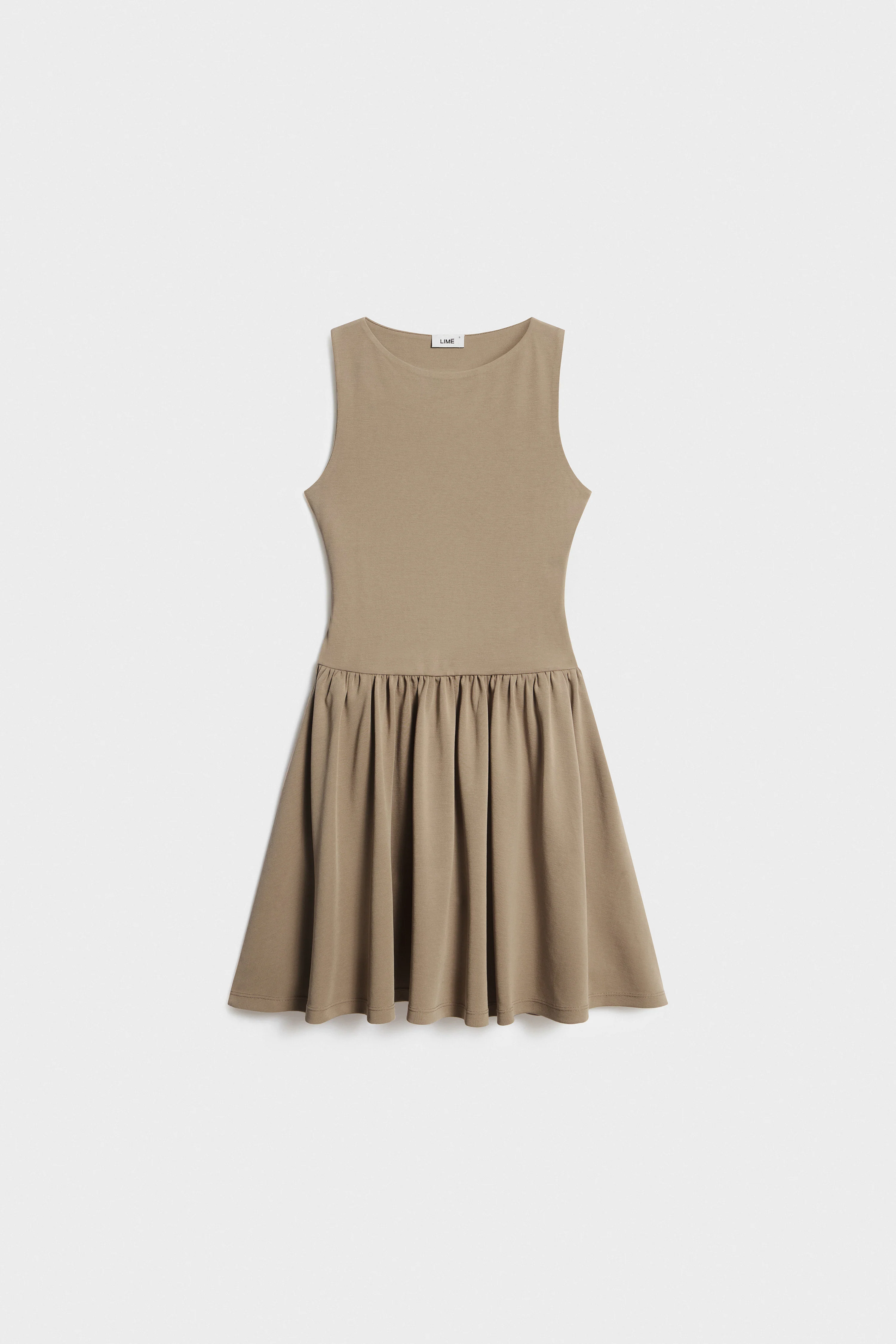 MODAL-BLEND MINI DRESS - Image 4