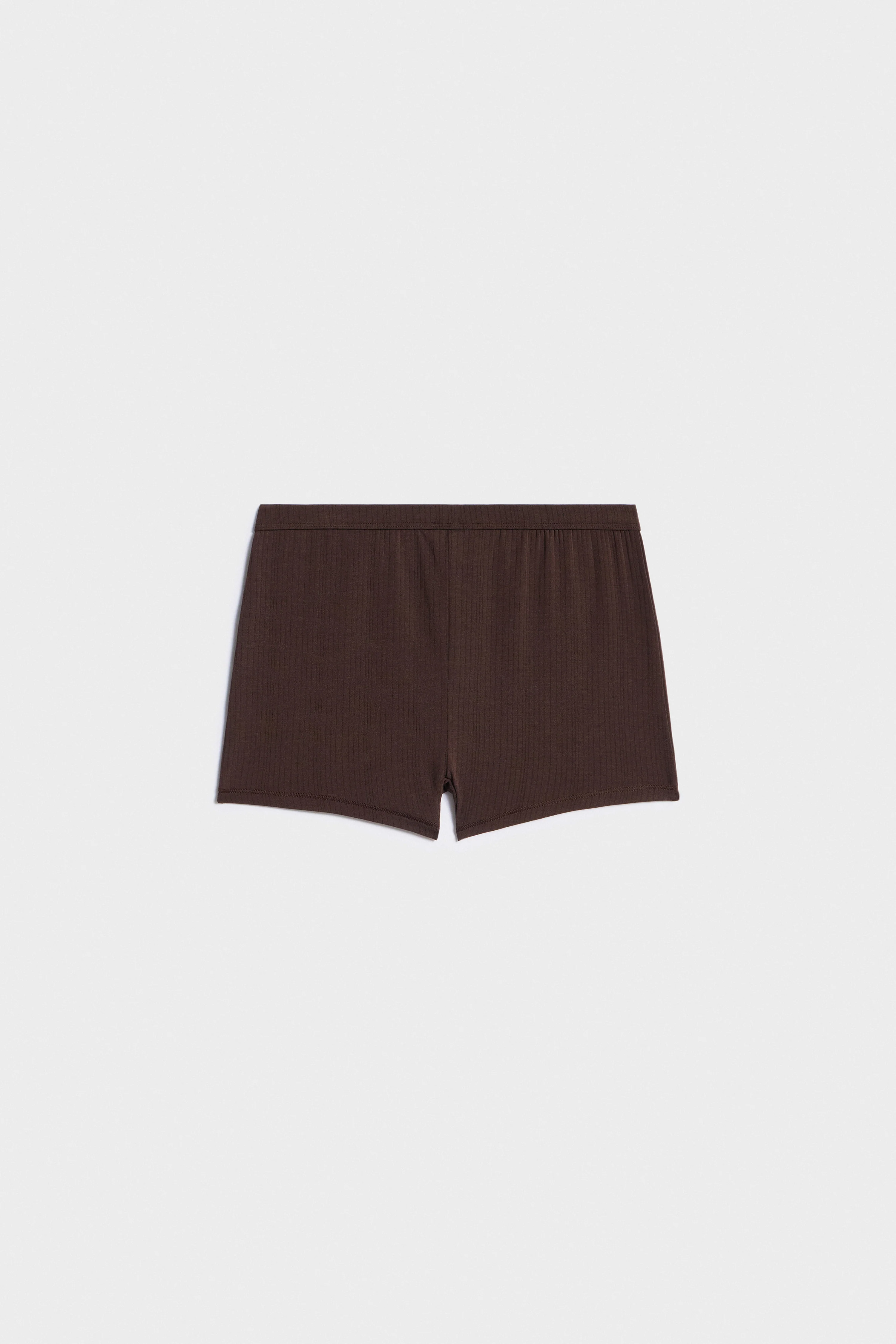 MODAL-BLEND PYJAMA SHORTS - Image 5
