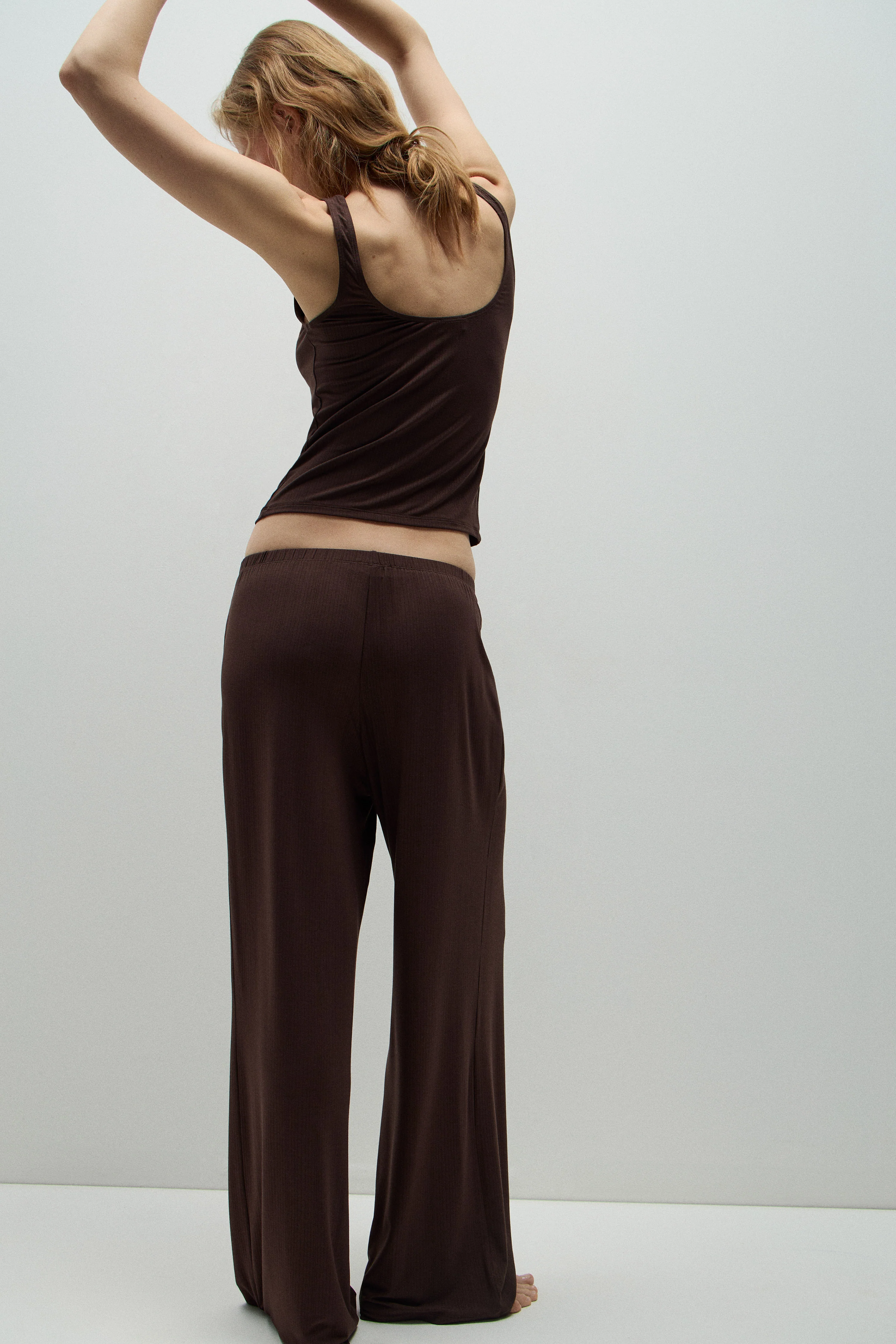 MODAL-BLEND PYJAMA TROUSERS - Image 3