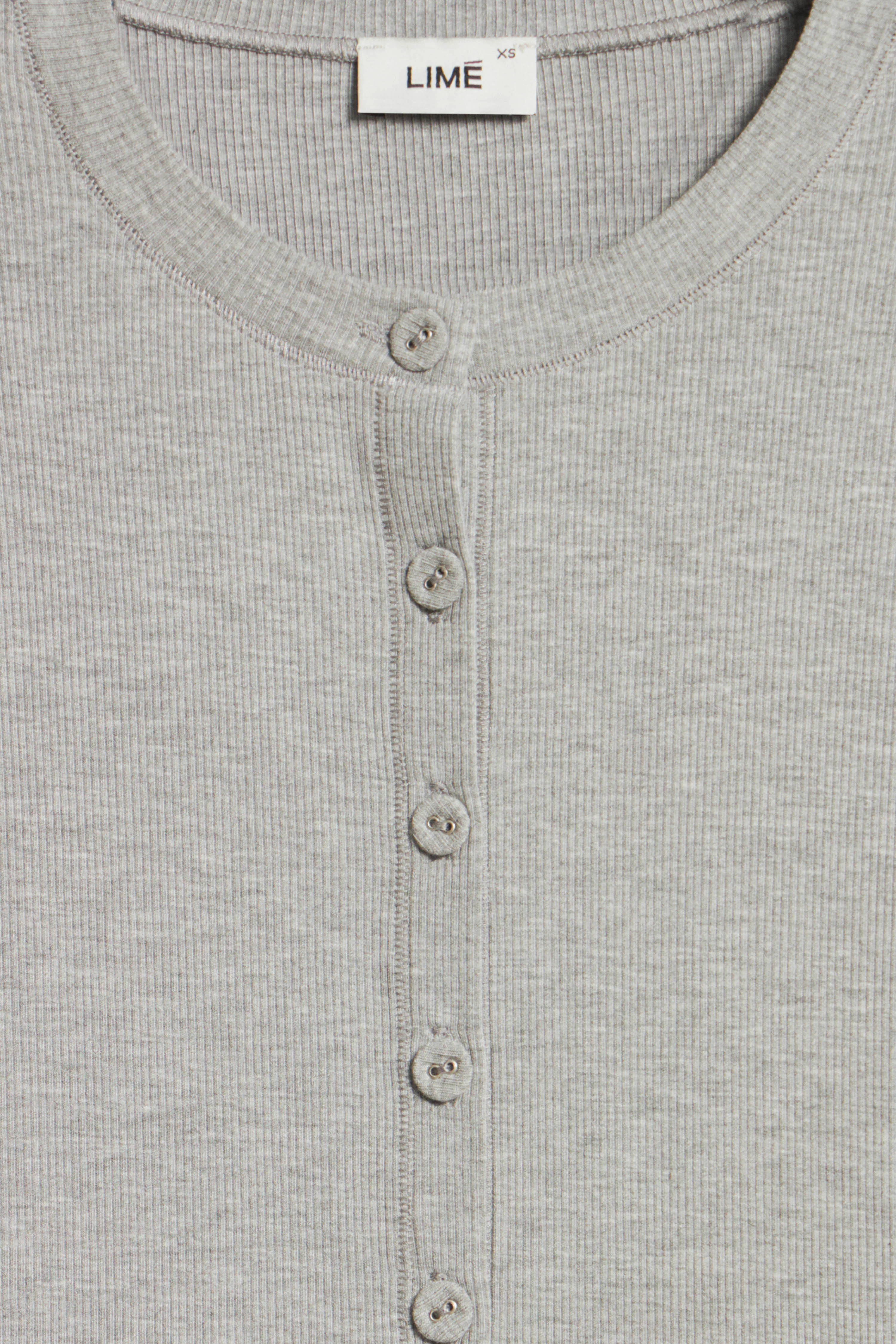 CROPPED MODAL LONG-SLEEVED T-SHIRT - Image 6