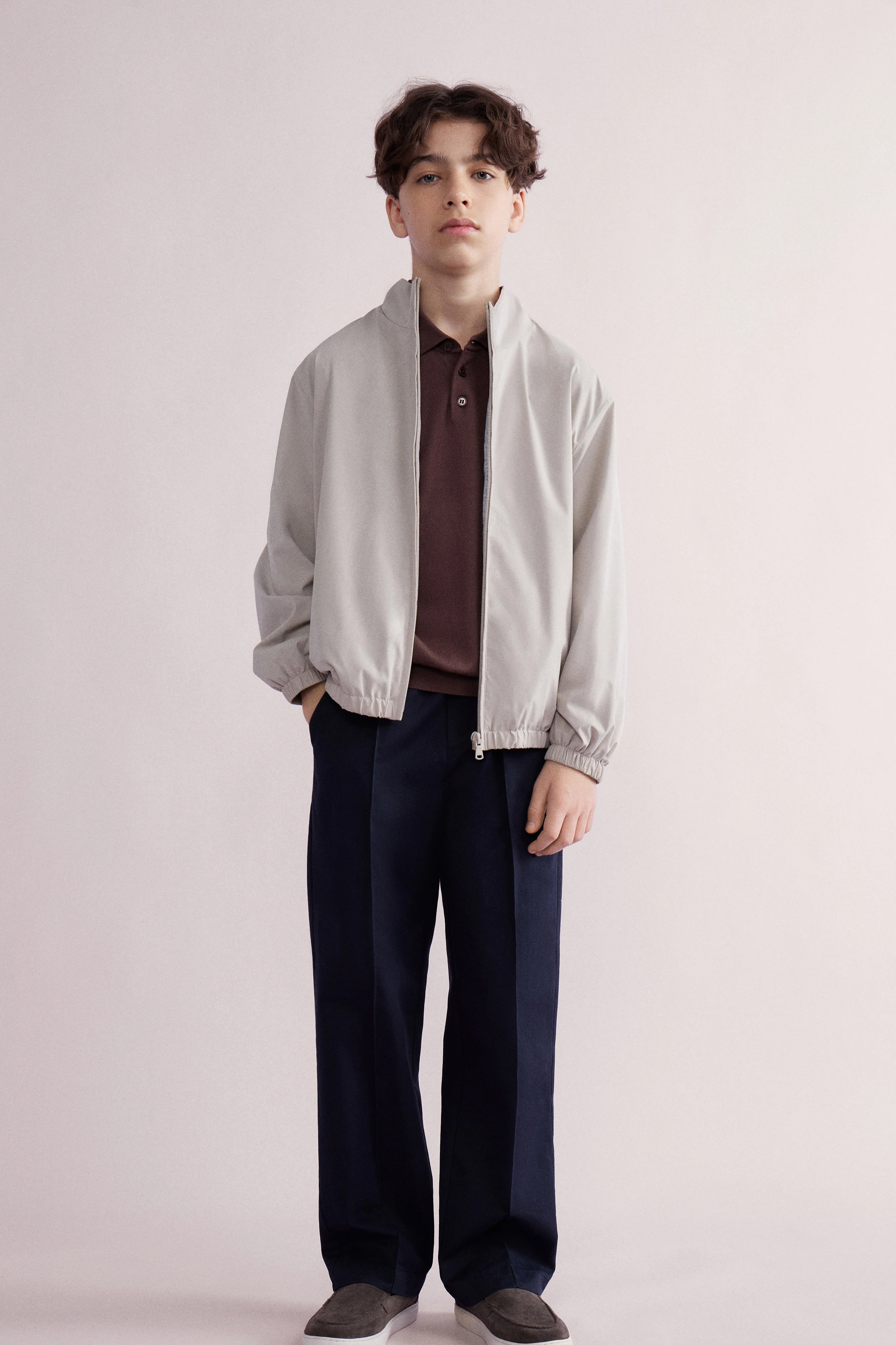 NYLON BOMBER JACKET - Image 2
