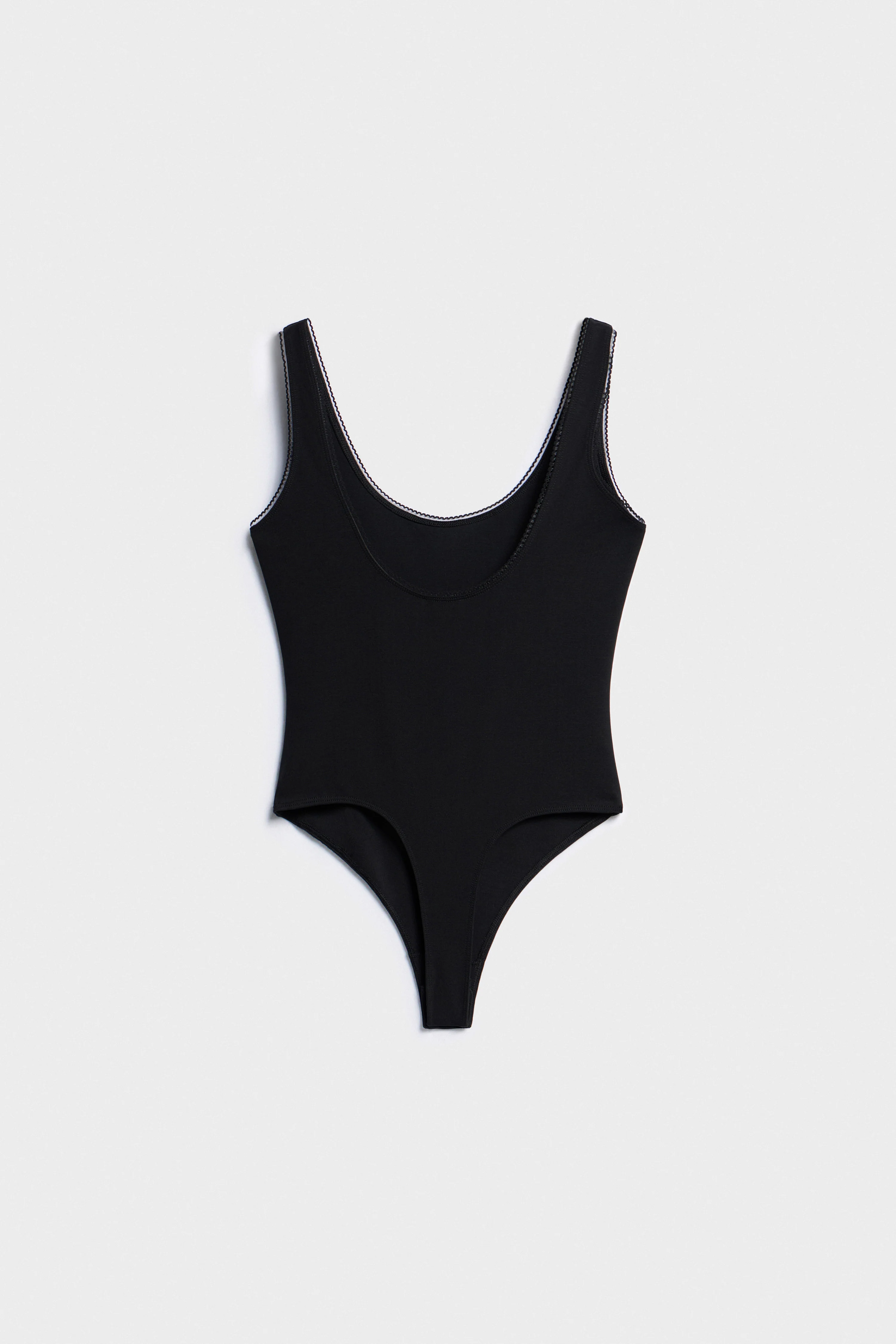 OPEN-BACK MODAL BODYSUIT - Image 5