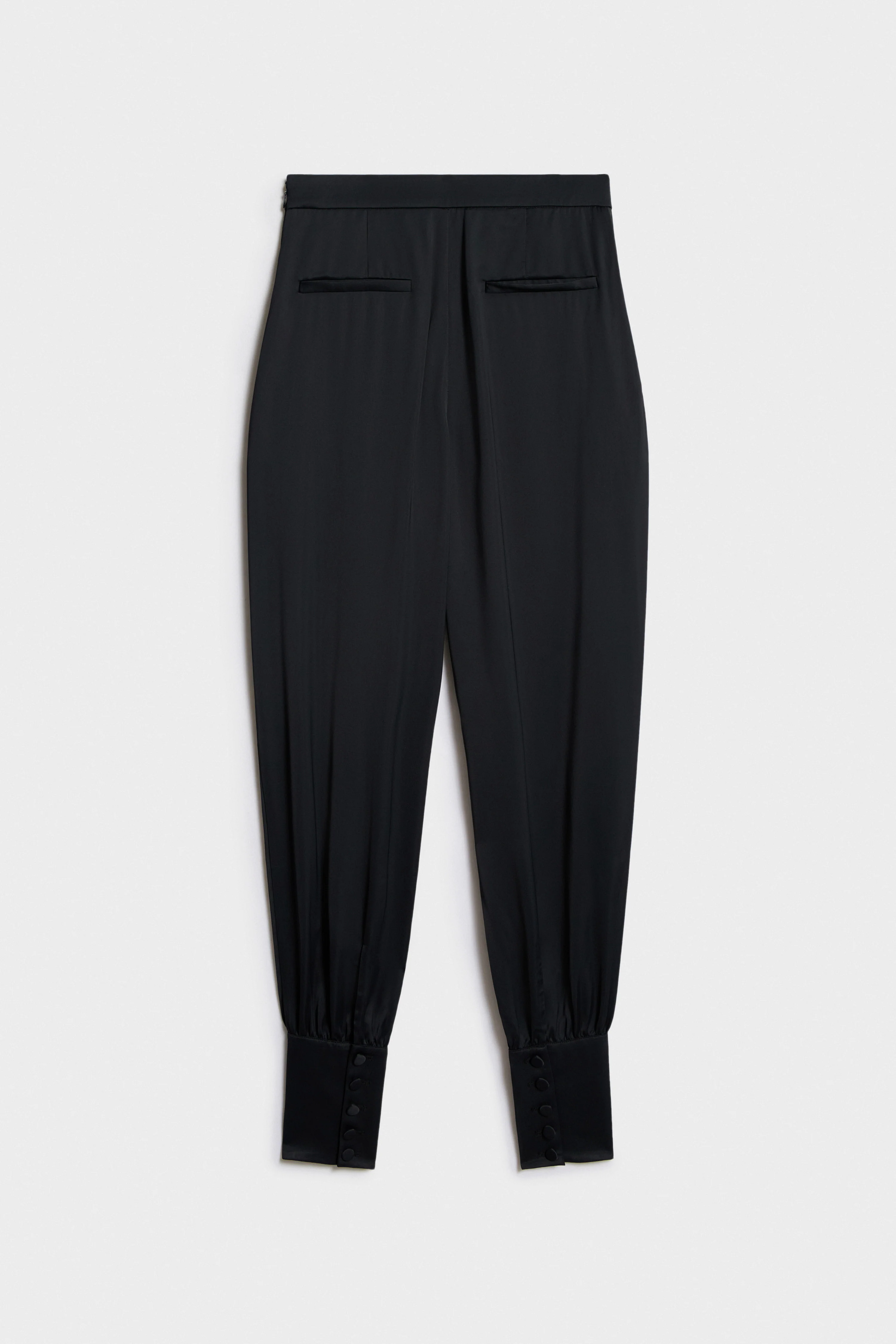 ORIENTAL-LOOK VISCOSE TROUSERS - Image 5