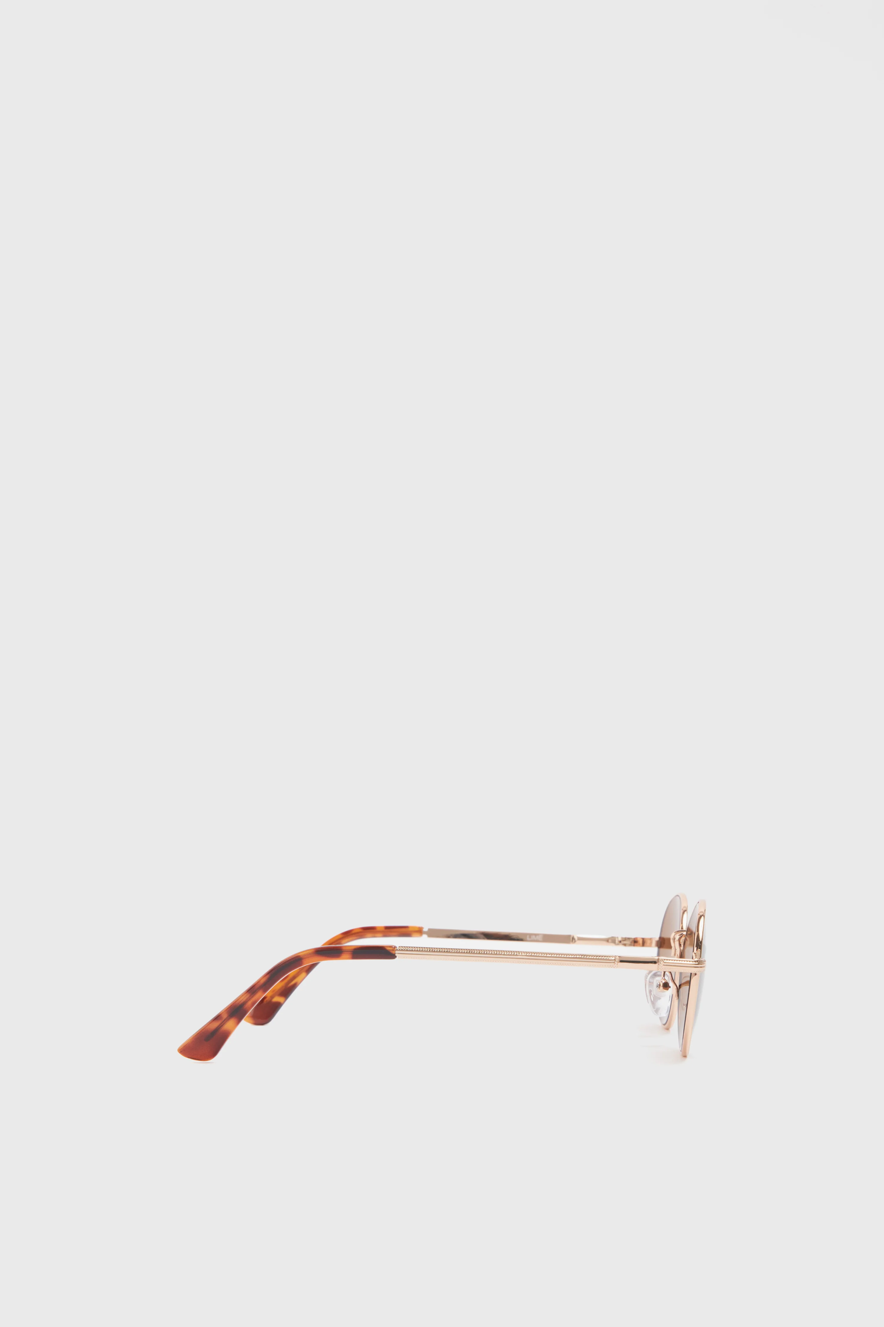 OVAL SUNGLASSES WITH UV-PROTECTIVE LENSES - Image 3