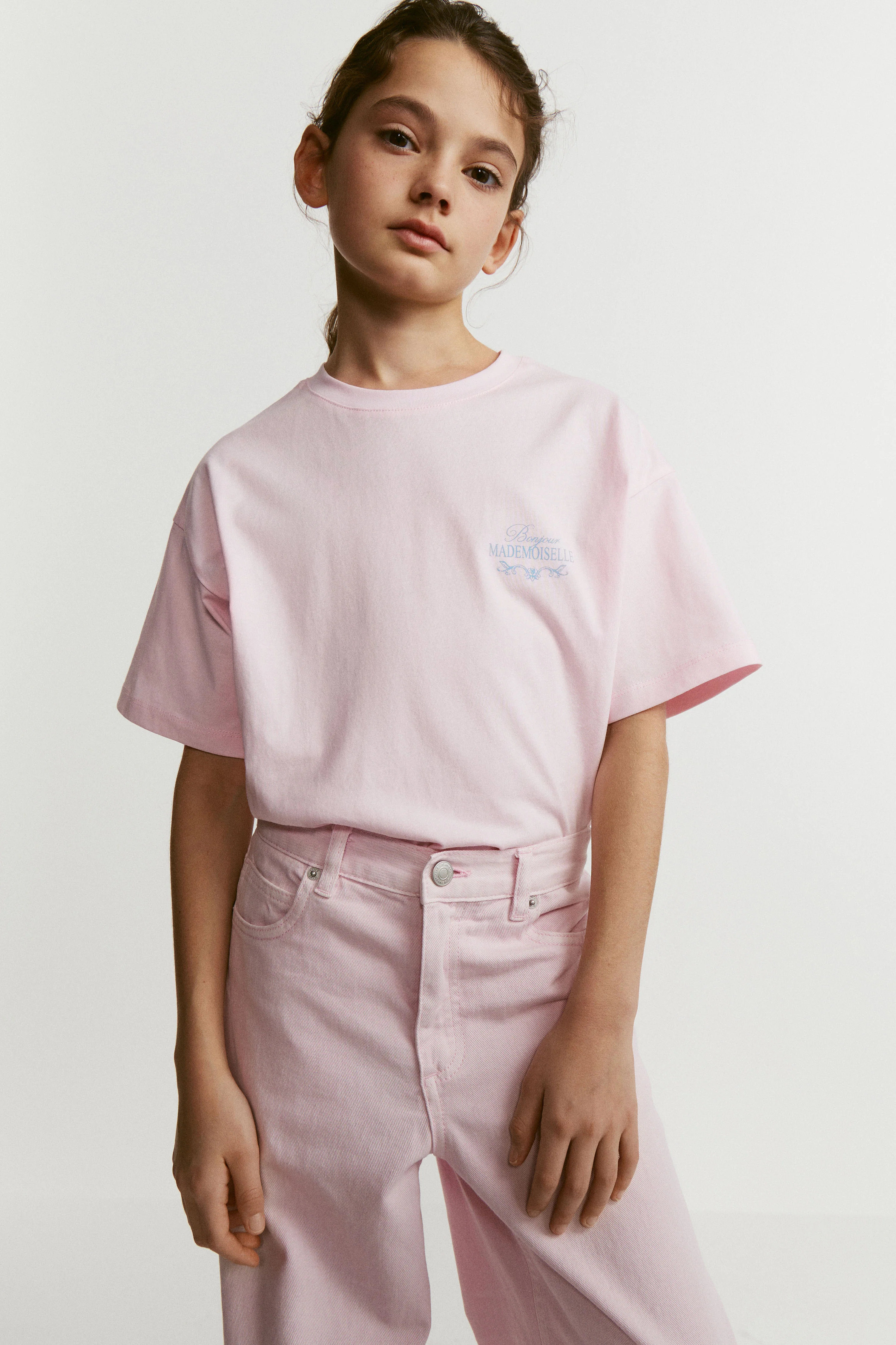OVERSIZED COTTON T-SHIRT WITH PRINT