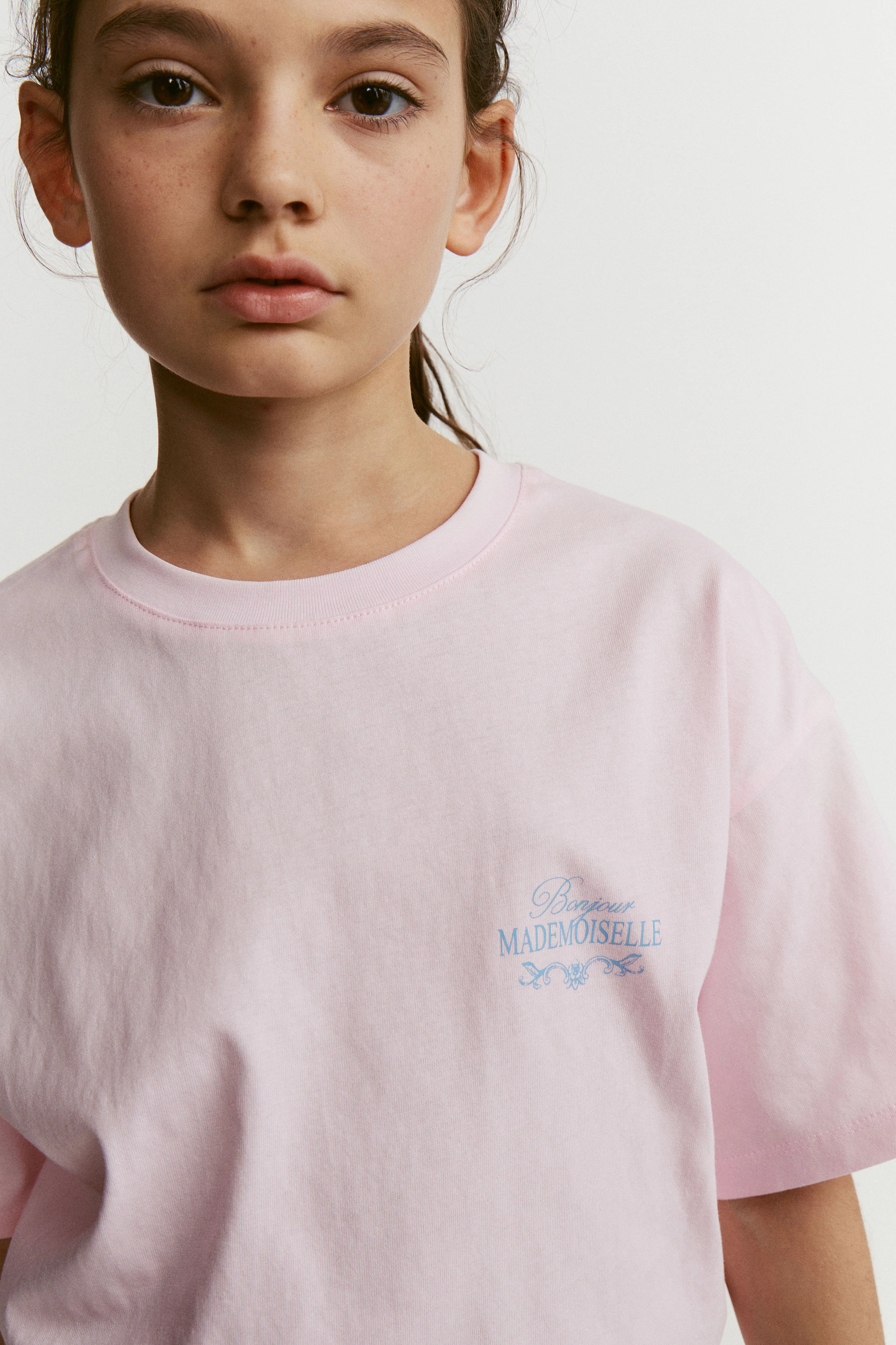 OVERSIZED COTTON T-SHIRT WITH PRINT - Image 2