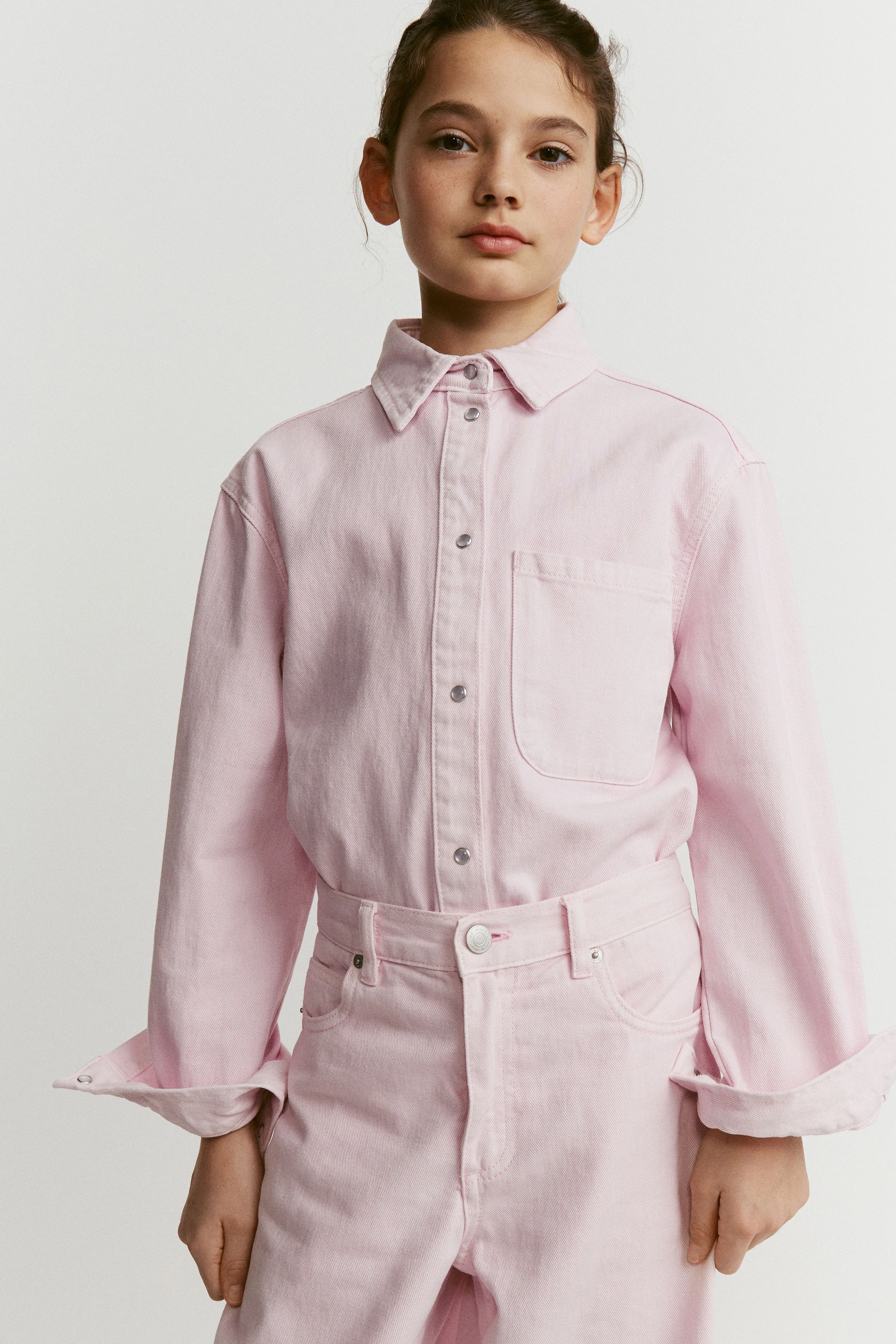OVERSIZED DENIM SHIRT
