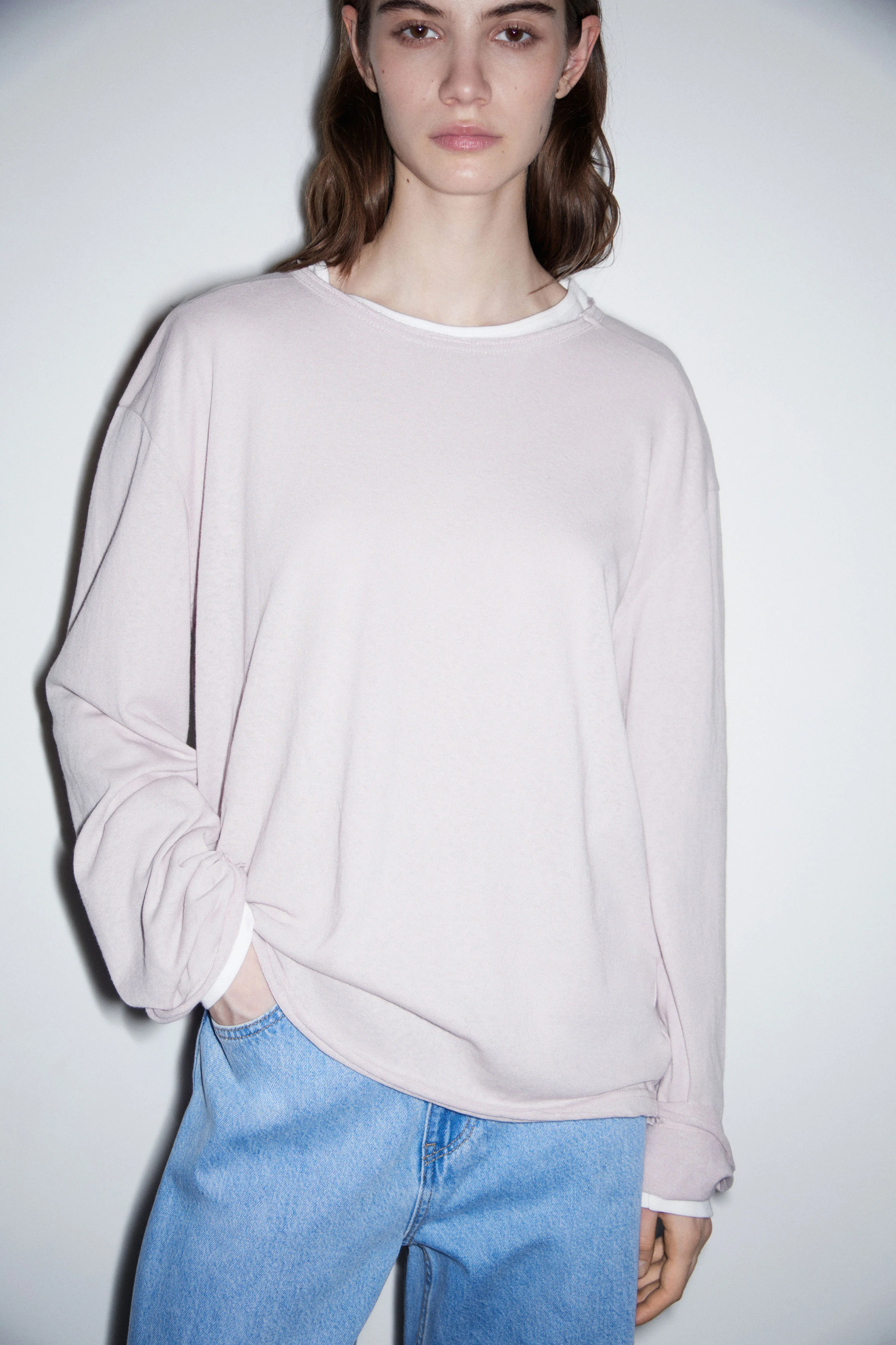 OVERSIZED LONG SLEEVE T-SHIRT - Image 3