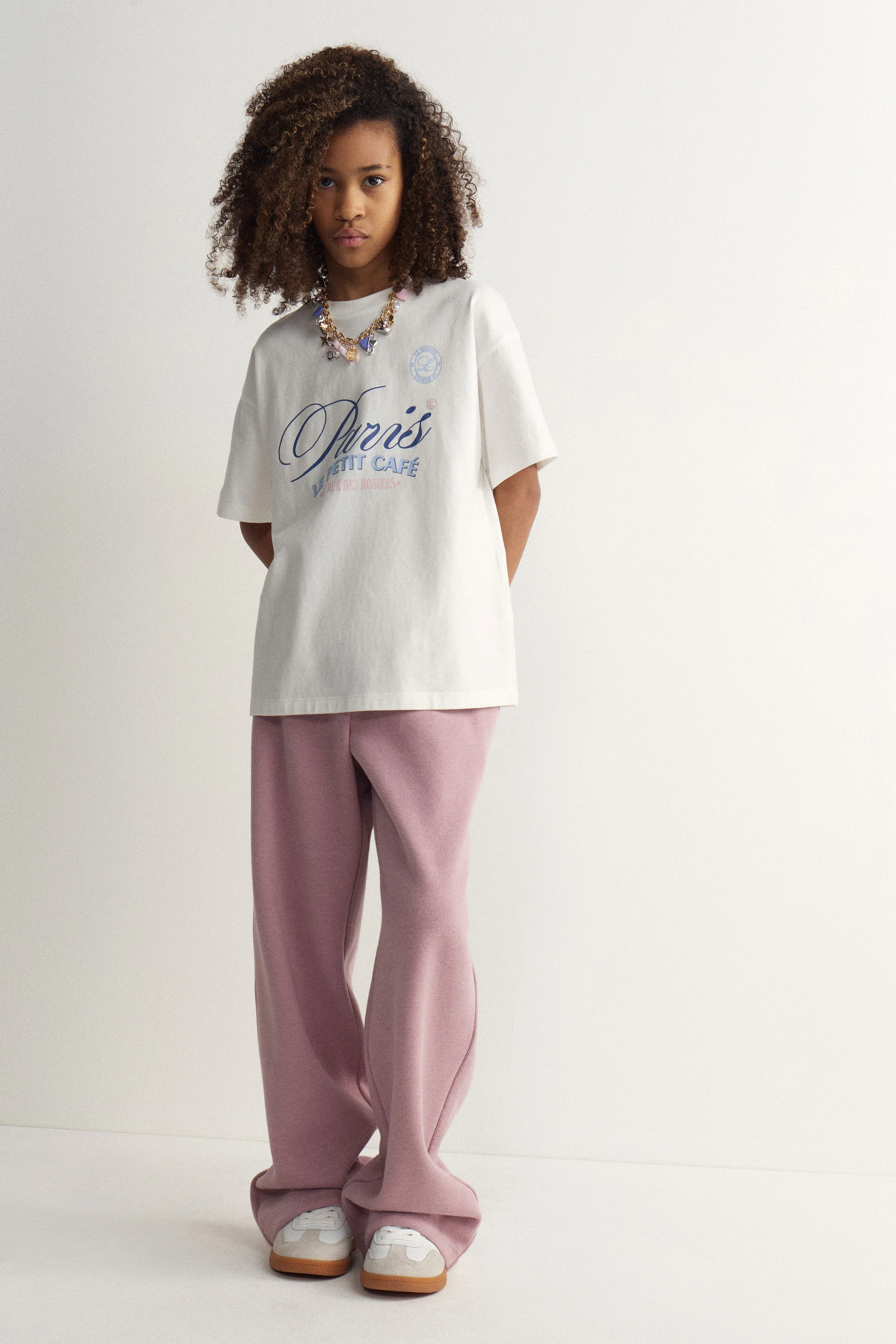 OVERSIZED PRINT-MOTIF T-SHIRT - Image 2