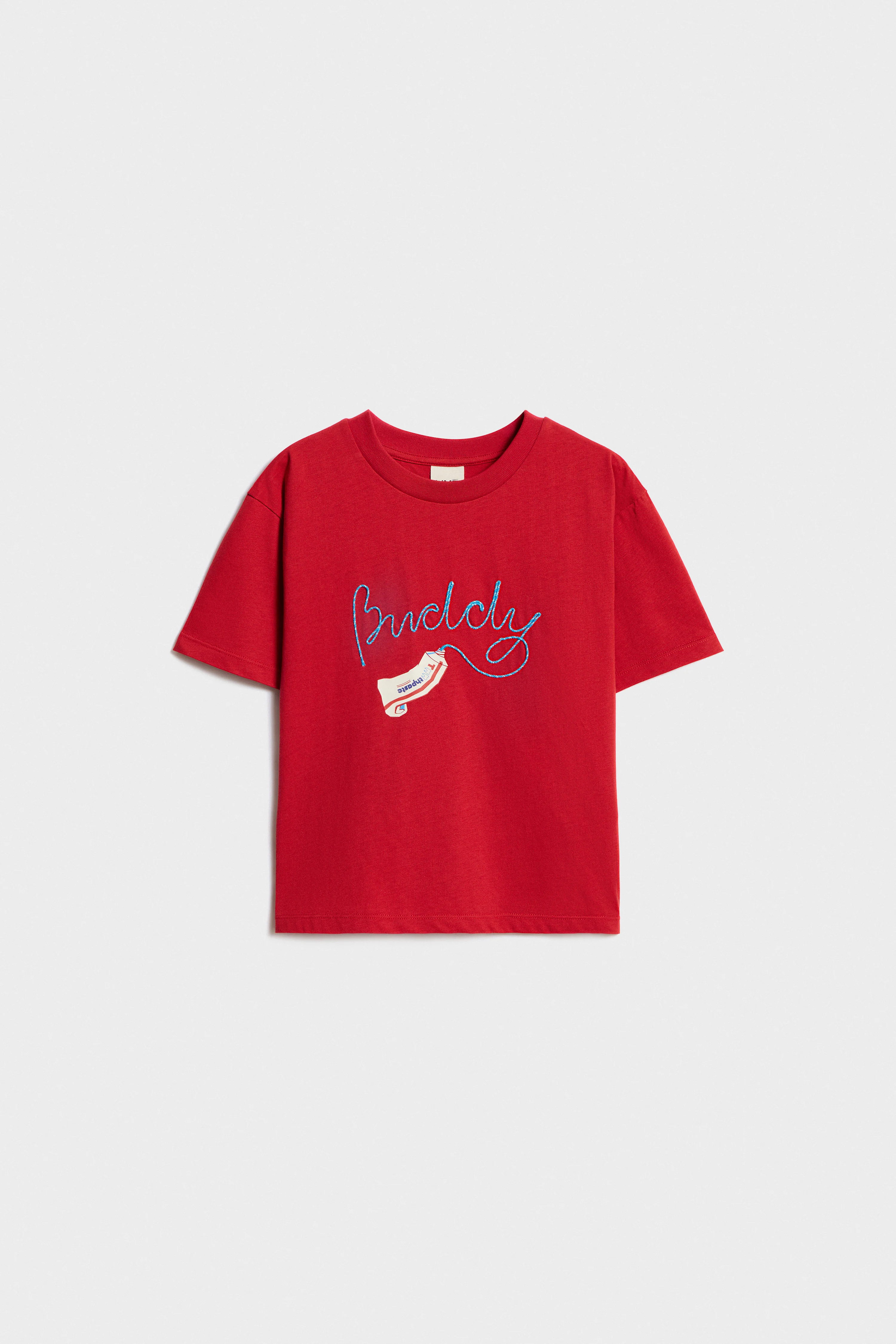 OVERSIZED PRINT-MOTIF T-SHIRT - Image 3