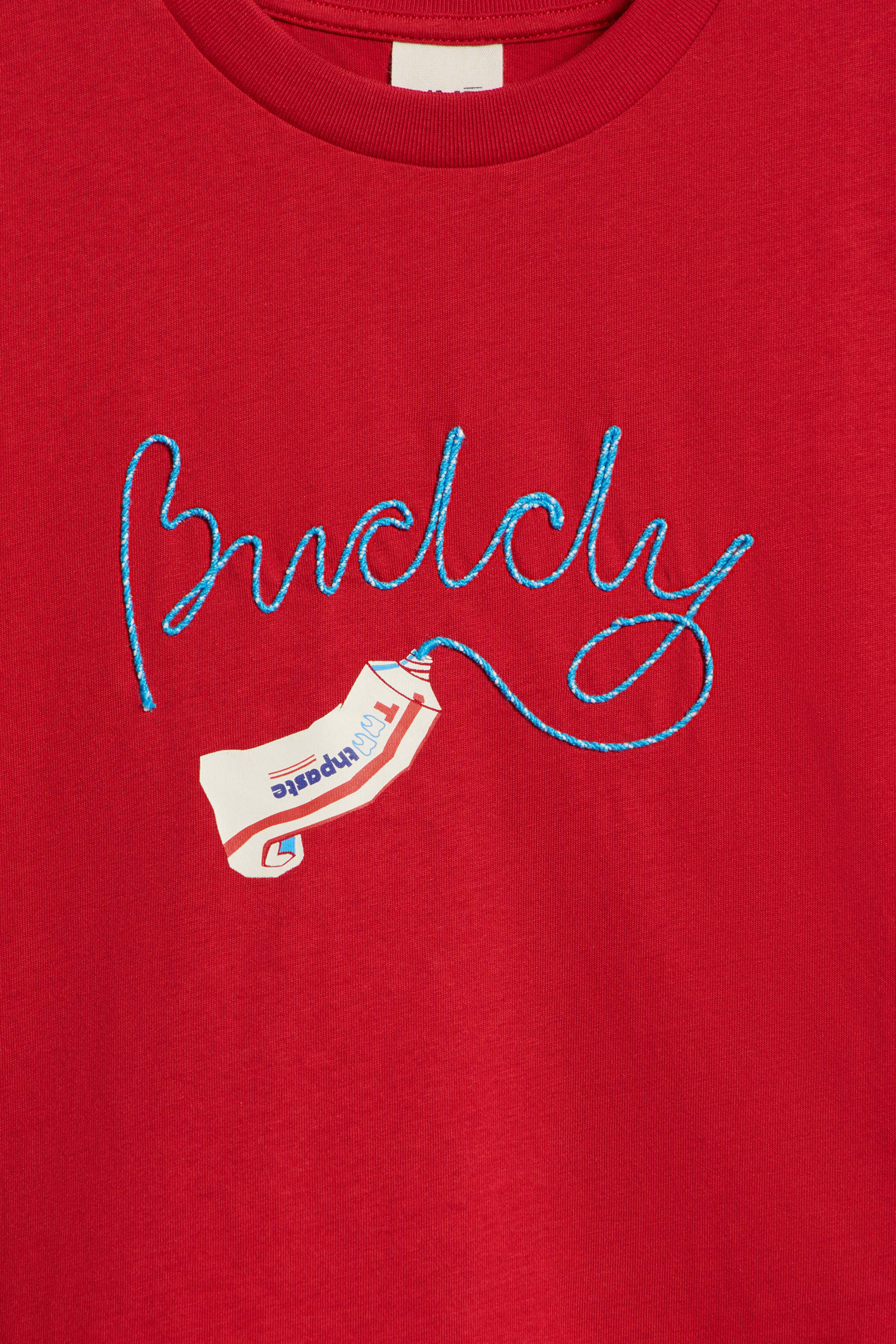 OVERSIZED PRINT-MOTIF T-SHIRT - Image 5