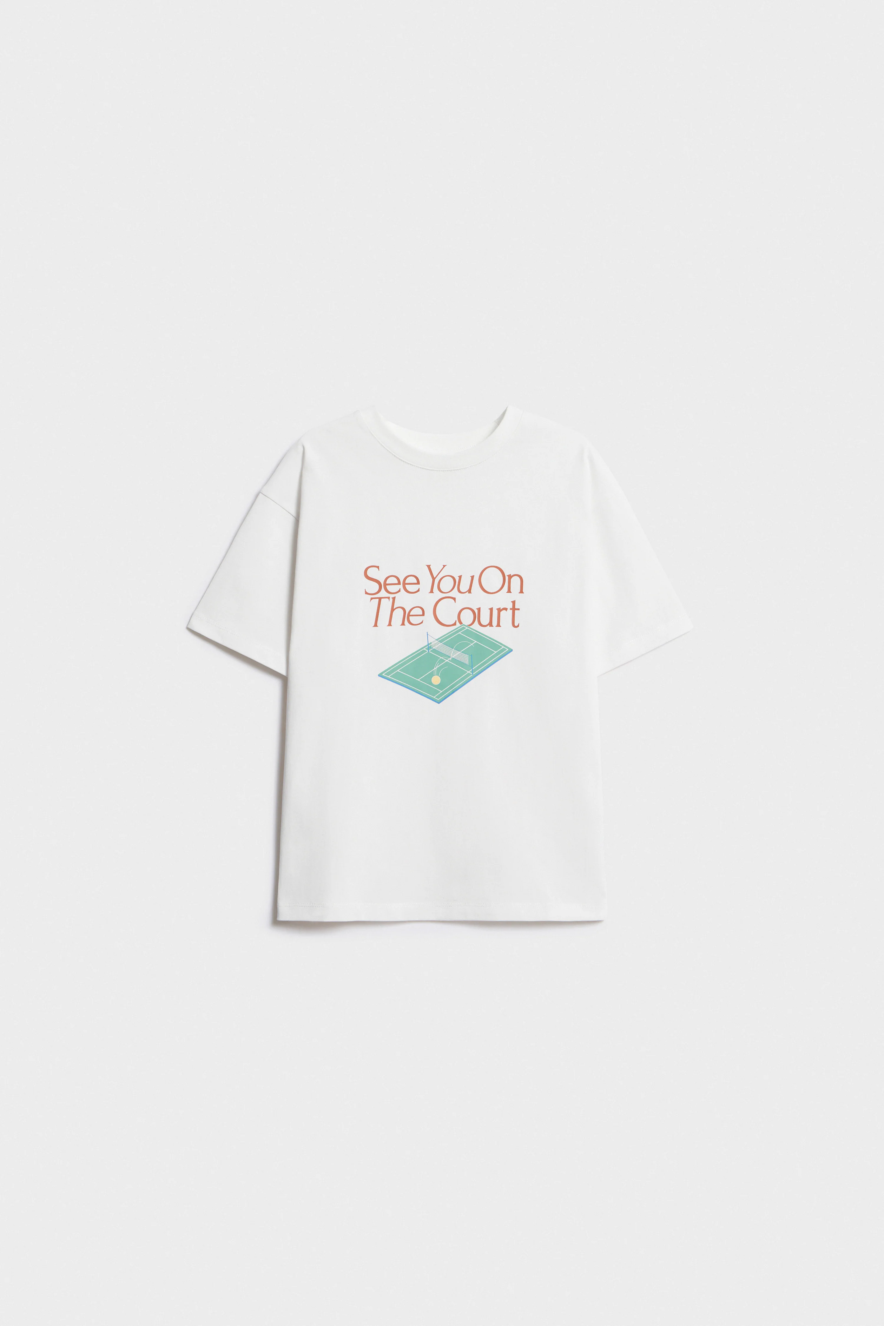 OVERSIZED PRINT-MOTIF T-SHIRT - Image 4