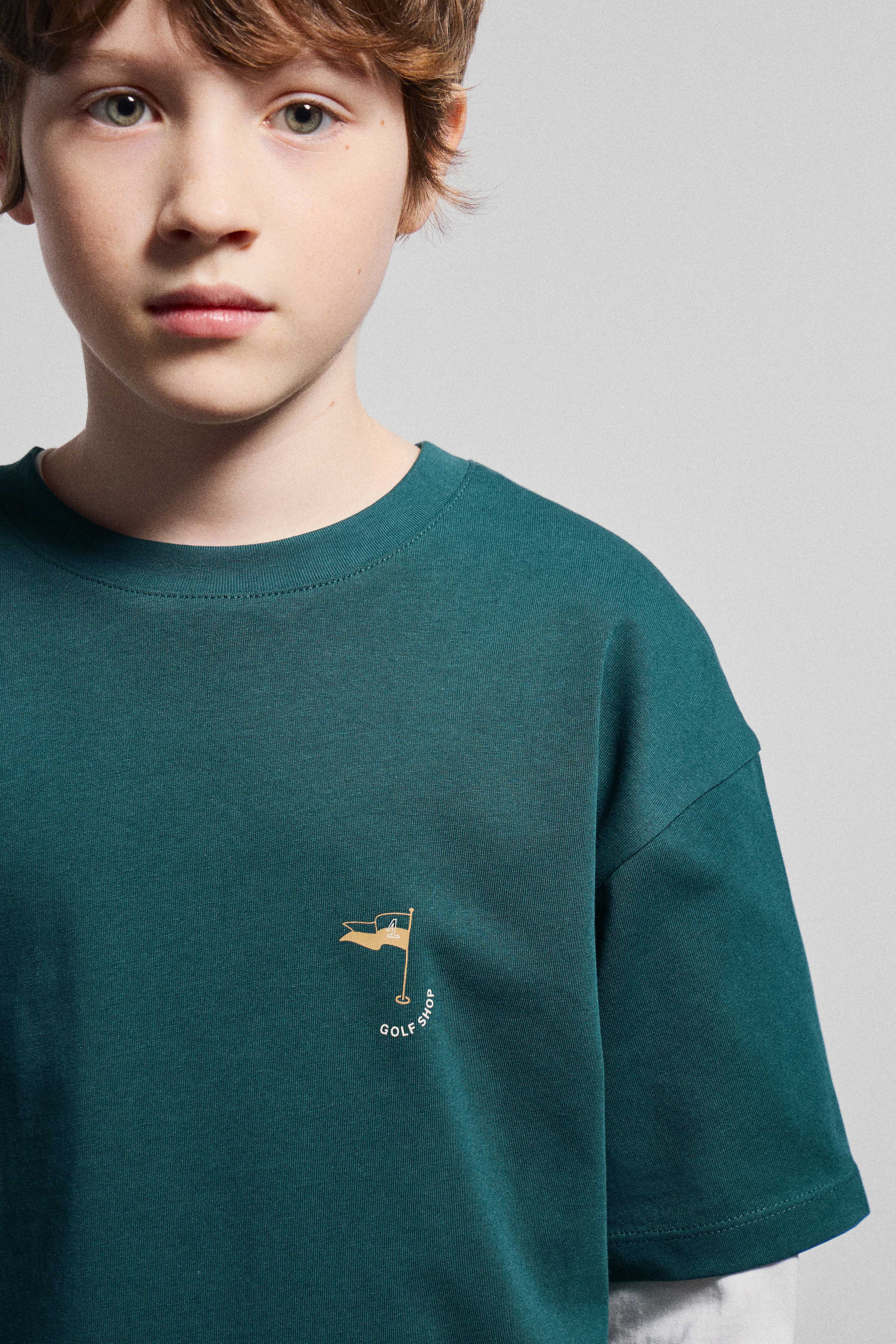 OVERSIZED PRINT-MOTIF T-SHIRT - Image 2