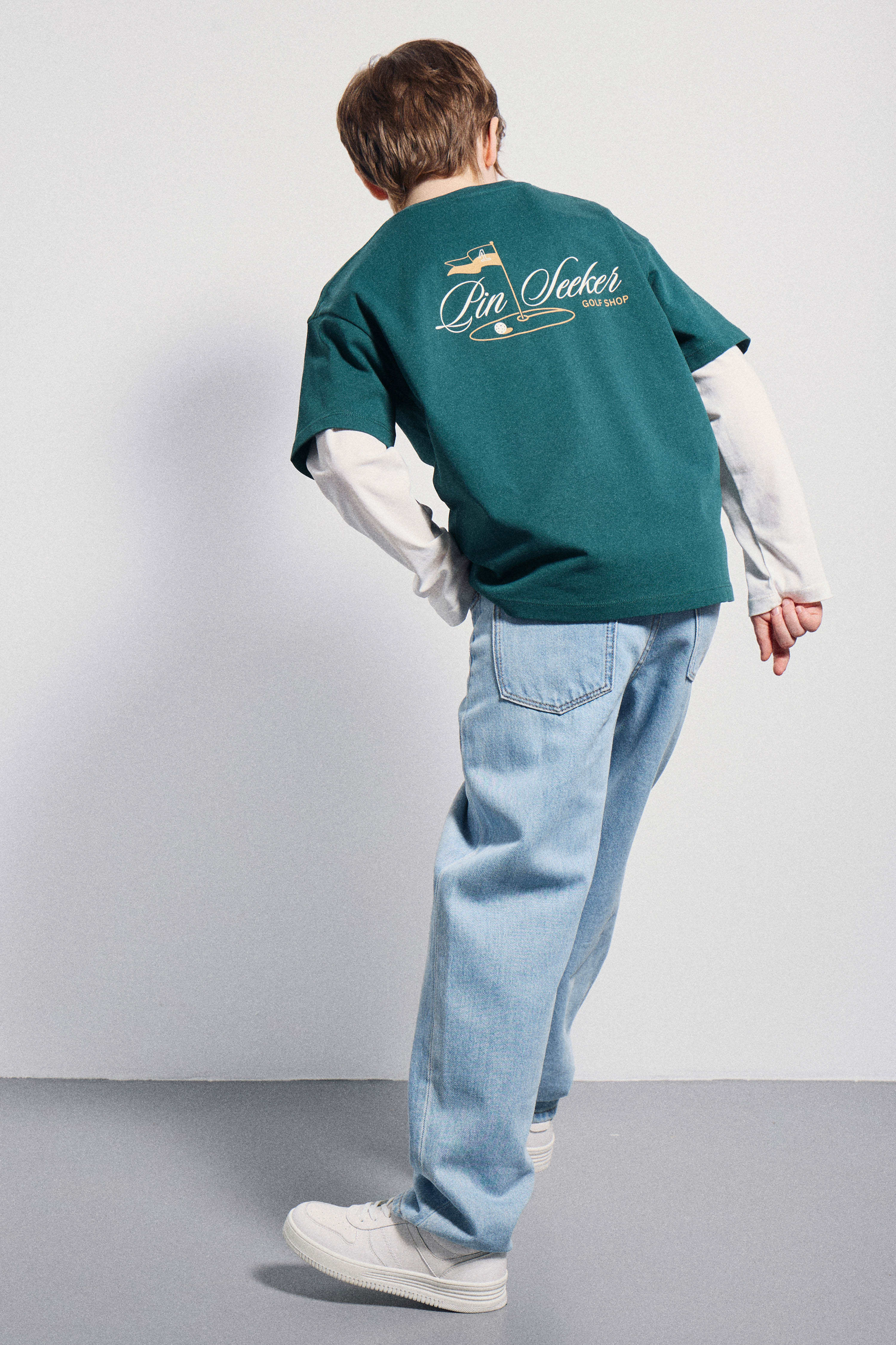 OVERSIZED PRINT-MOTIF T-SHIRT - Image 4