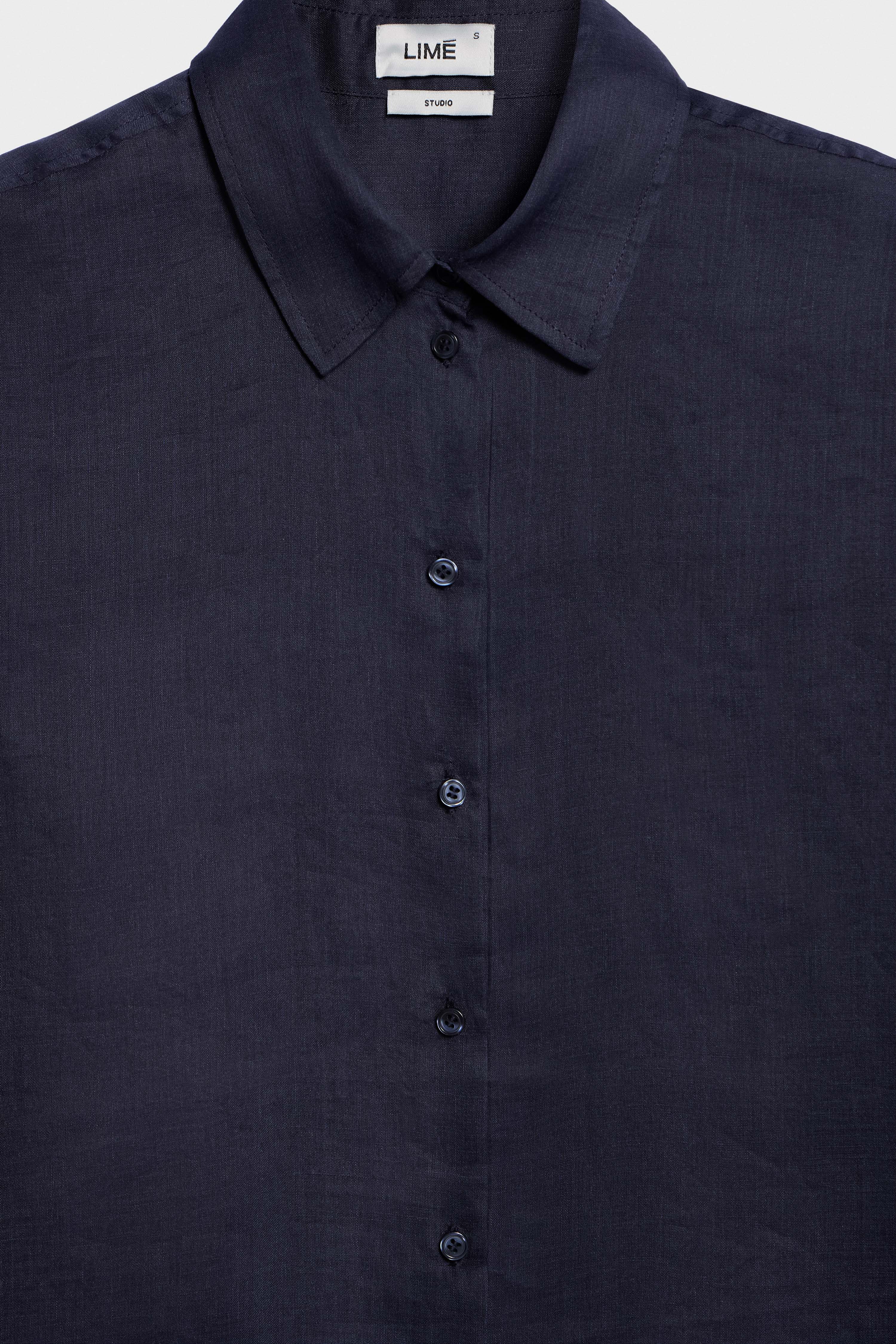 OVERSIZED RAMIE SHIRT - Image 6