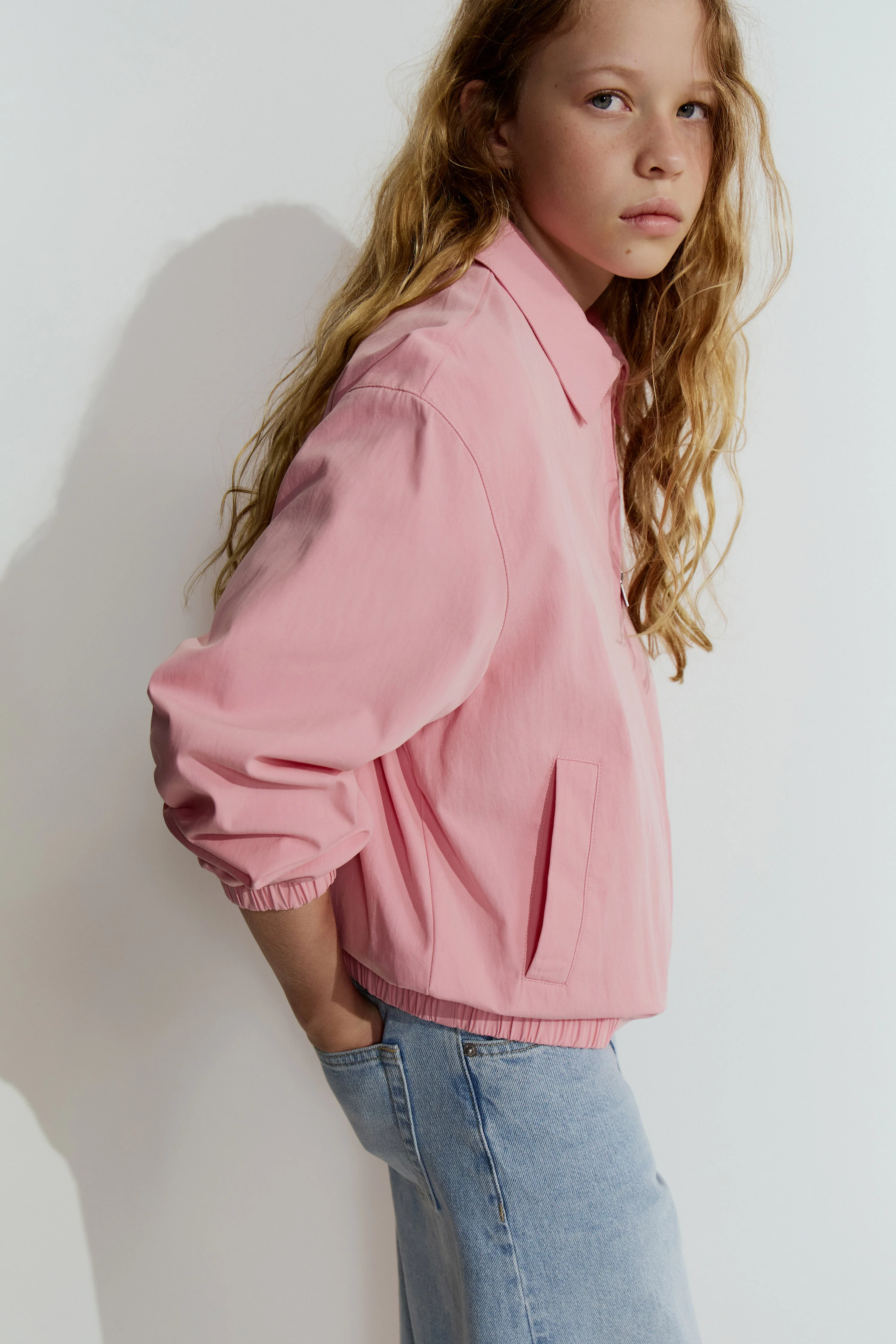 OVERSIZED TWILL JACKET - Image 3
