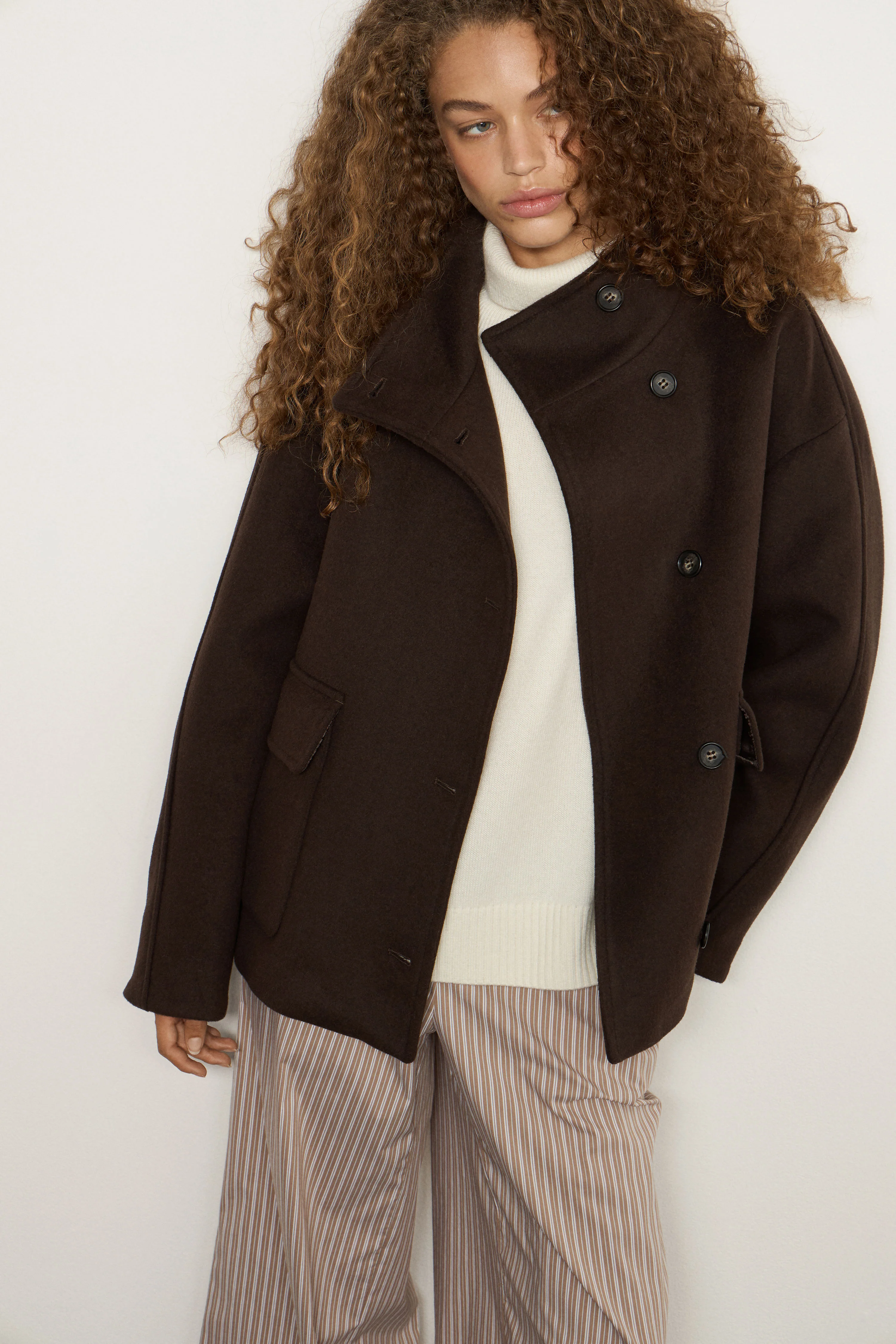 OVERSIZED WOOL-BLEND JACKET - Image 3