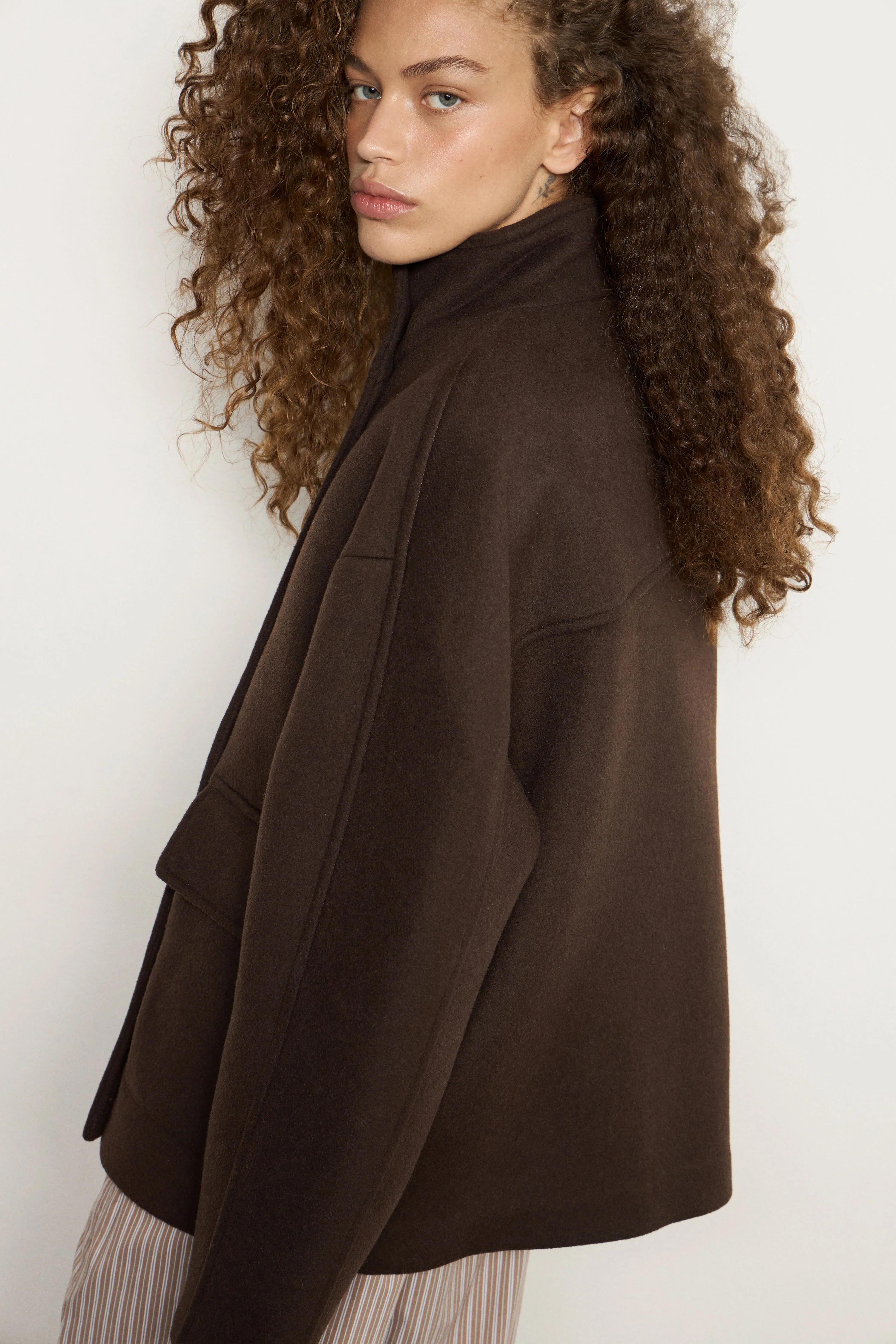 OVERSIZED WOOL-BLEND JACKET - Image 5