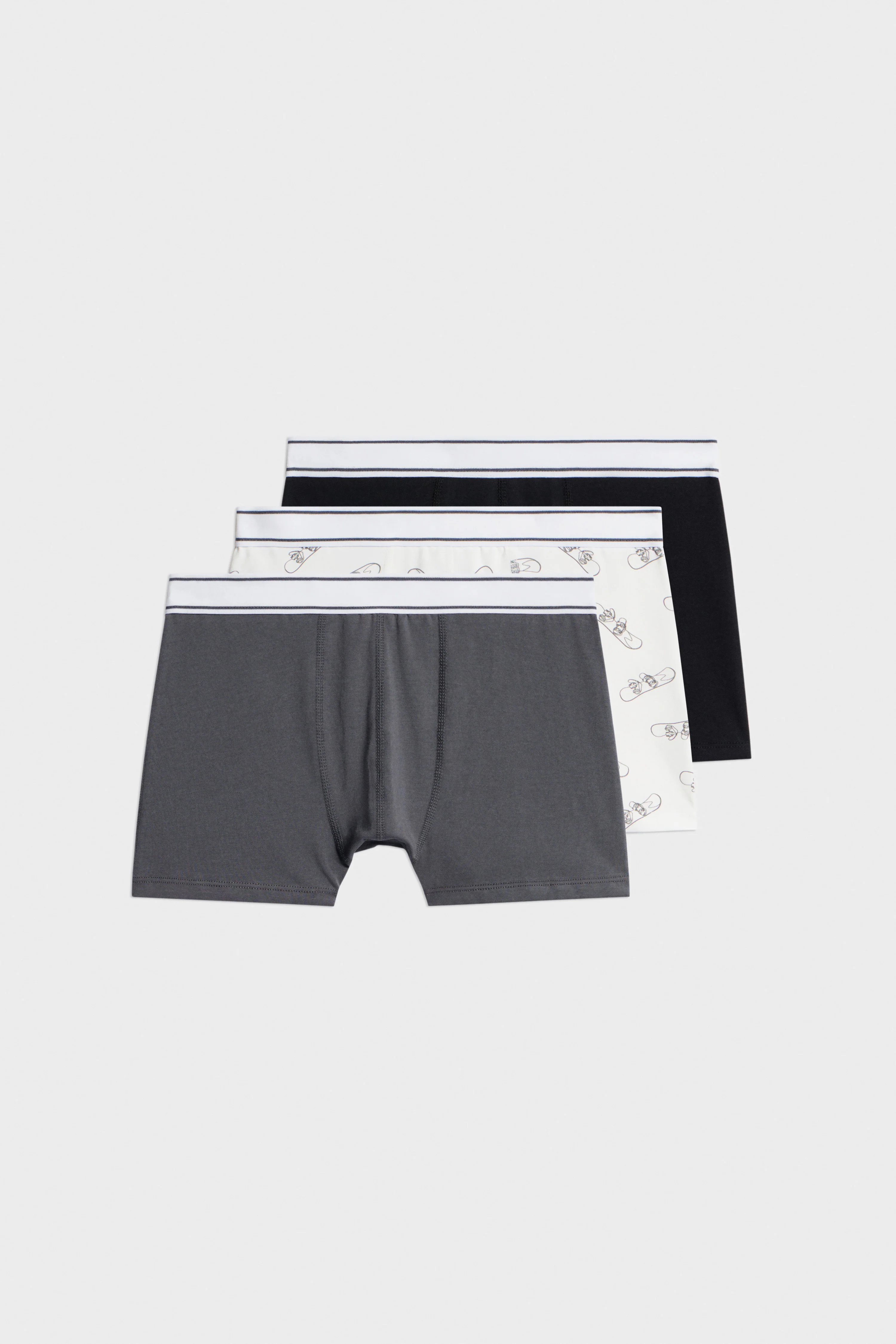 3-PACK COTTON TRUNKS