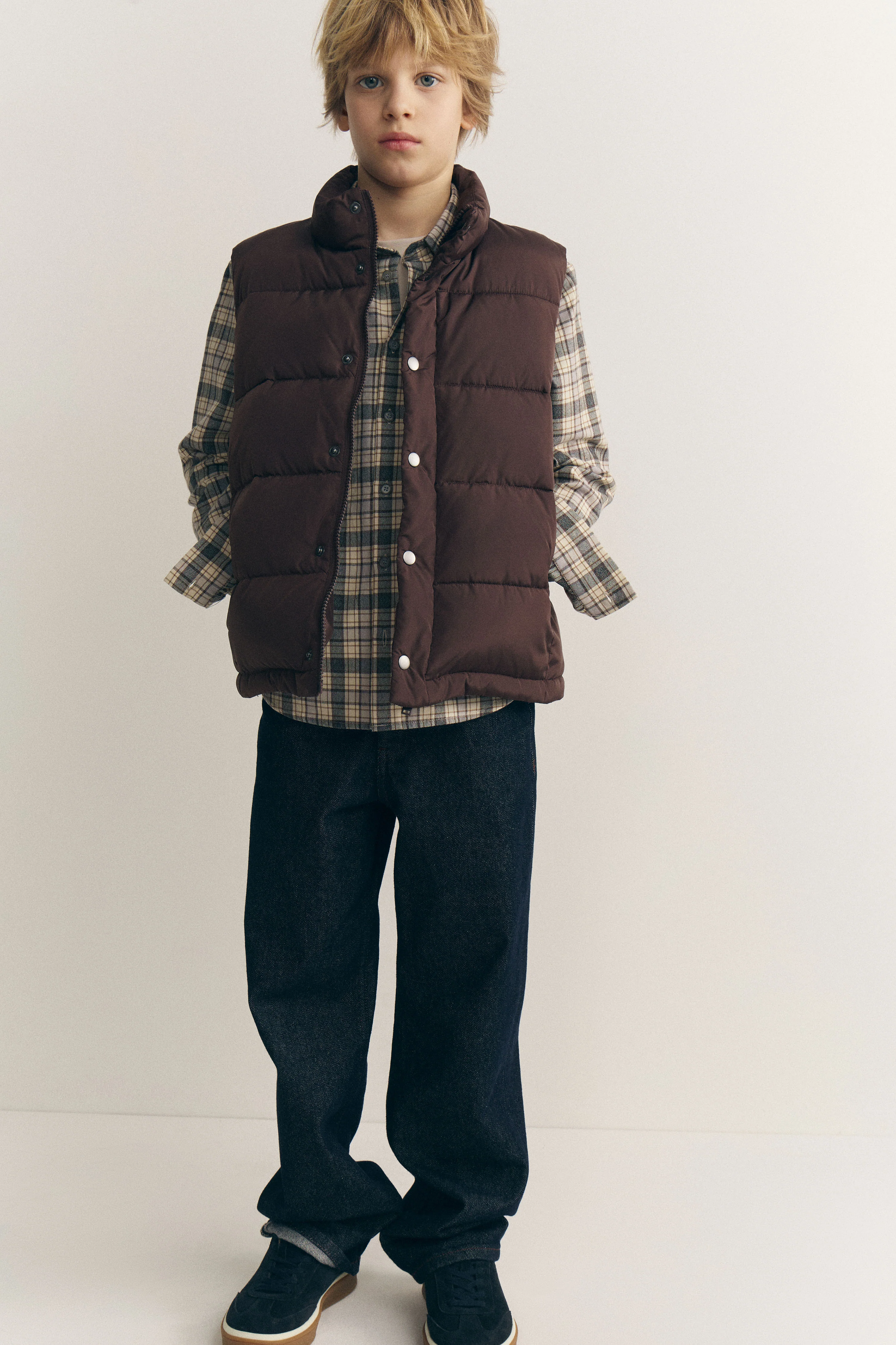 PADDED NYLON GILET - Image 3