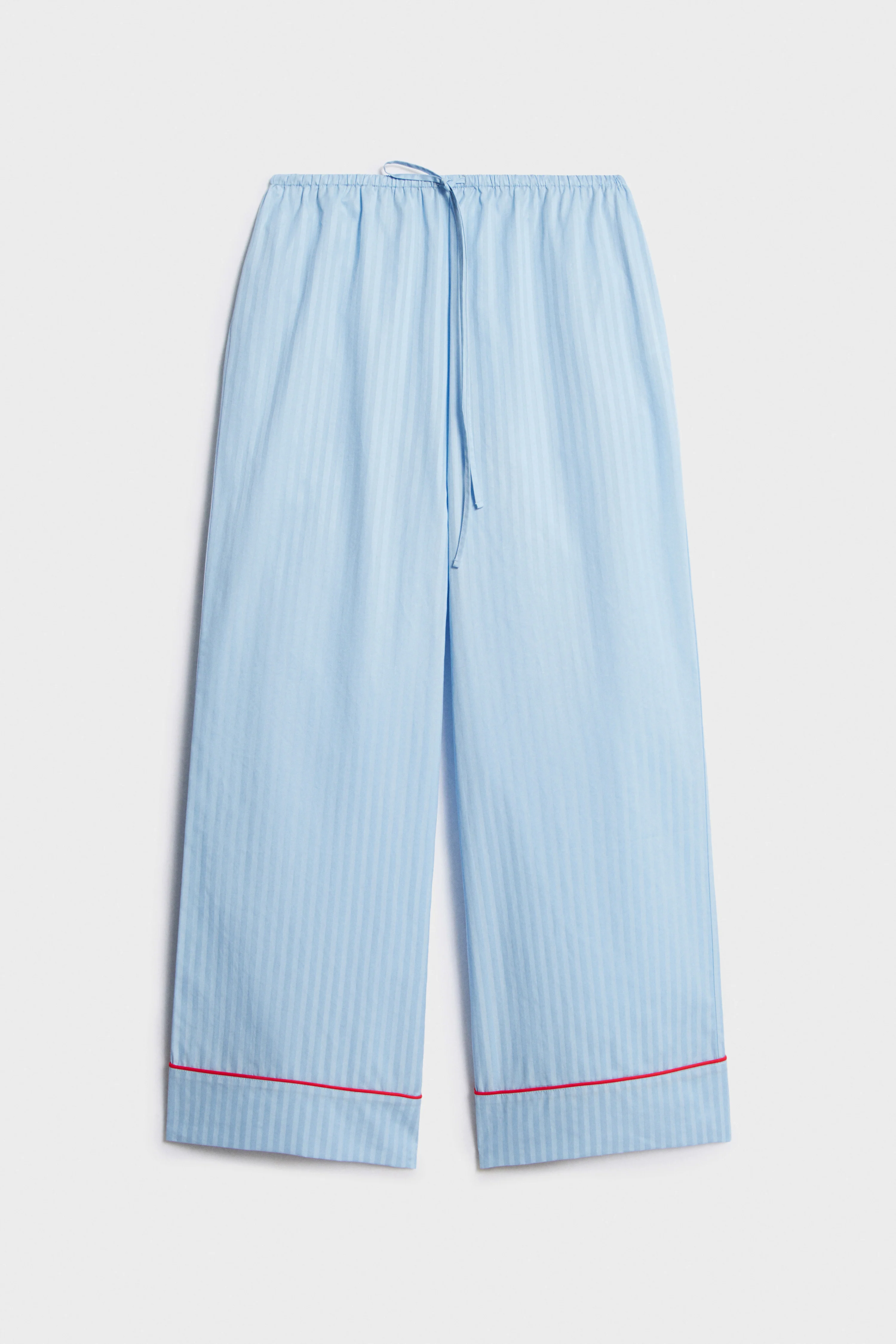 PAJAMA STYLE COTTON TROUSERS - Image 6