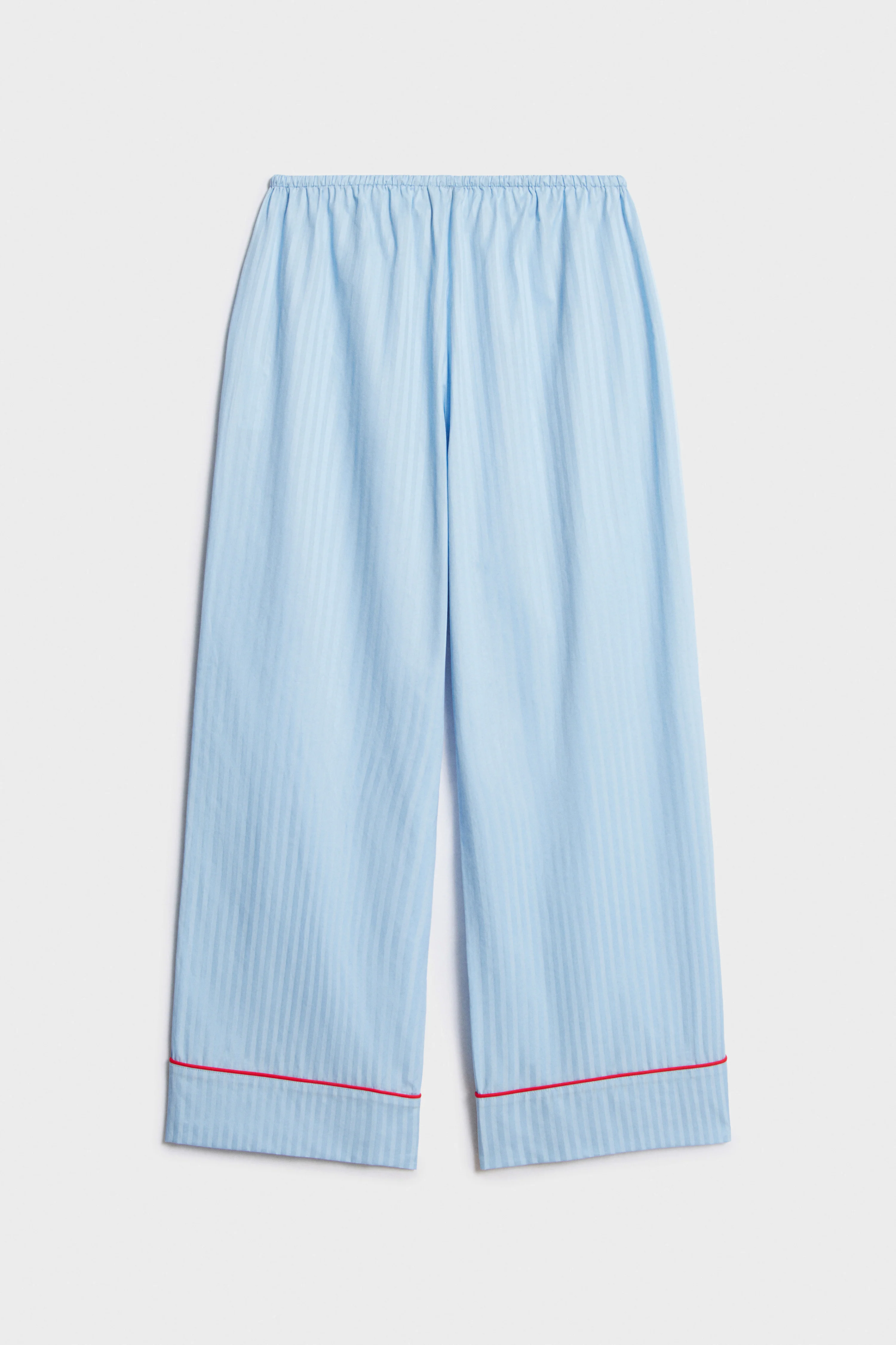 PAJAMA STYLE COTTON TROUSERS - Image 7