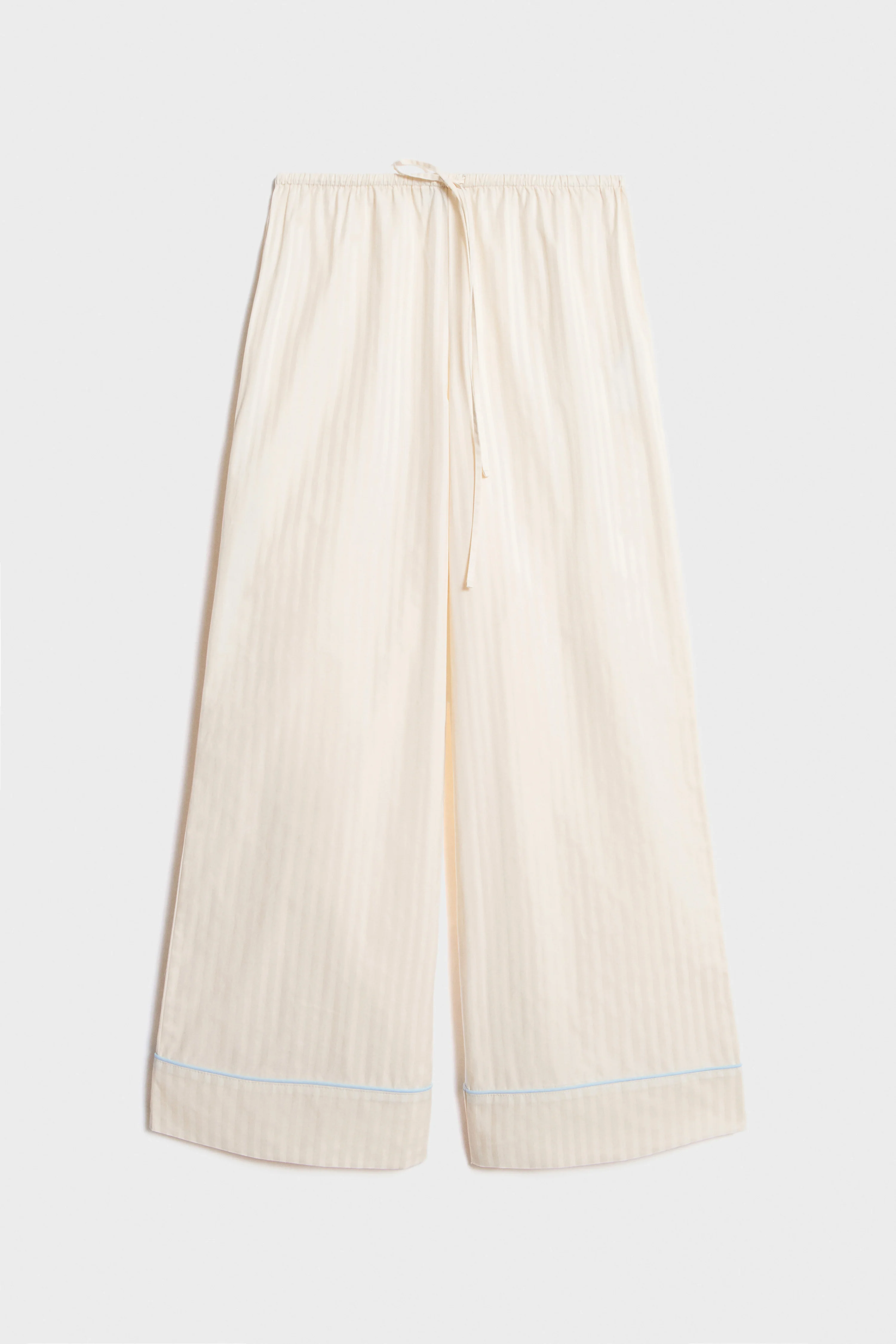 PAJAMA STYLE COTTON TROUSERS - Image 4