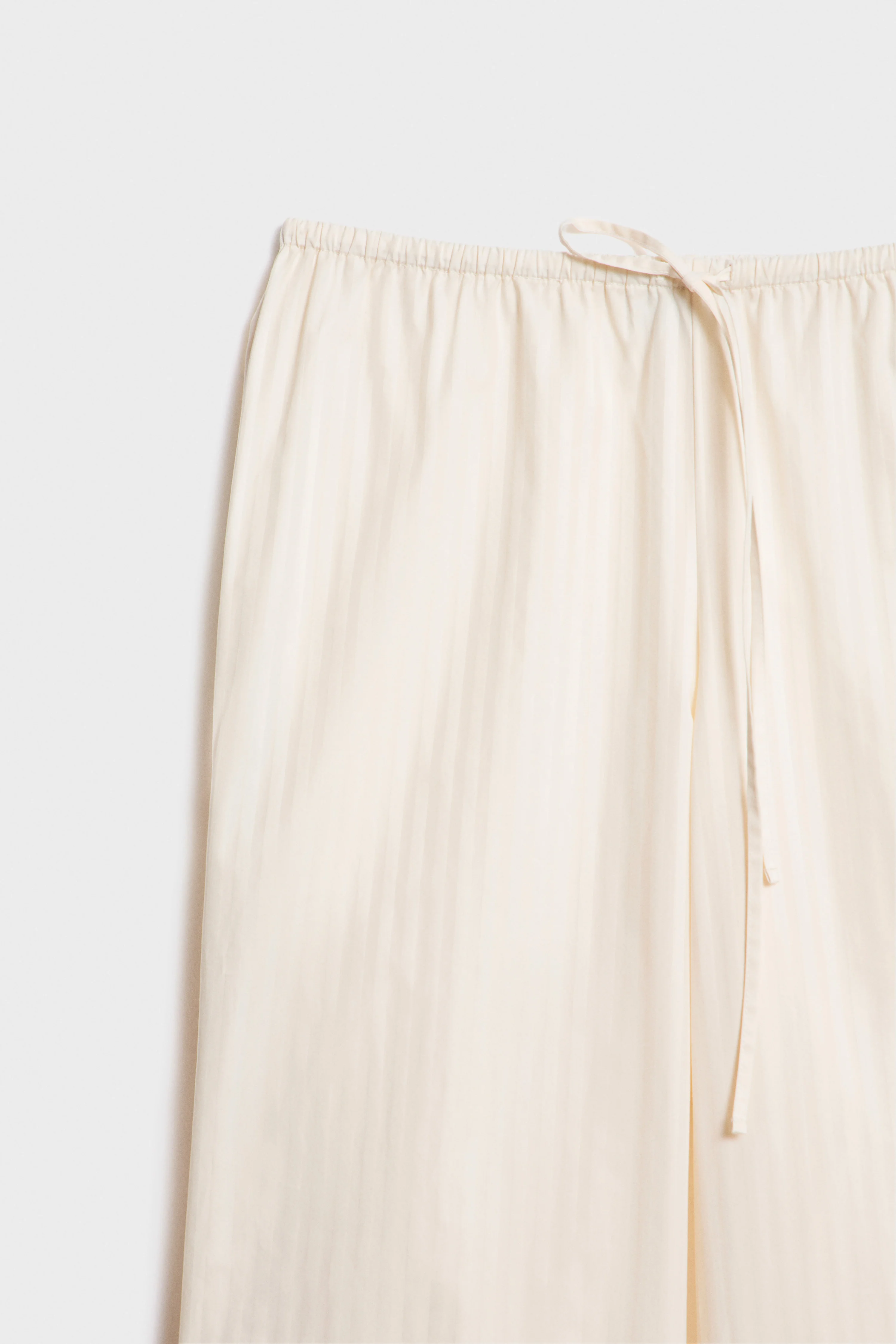 PAJAMA STYLE COTTON TROUSERS - Image 6