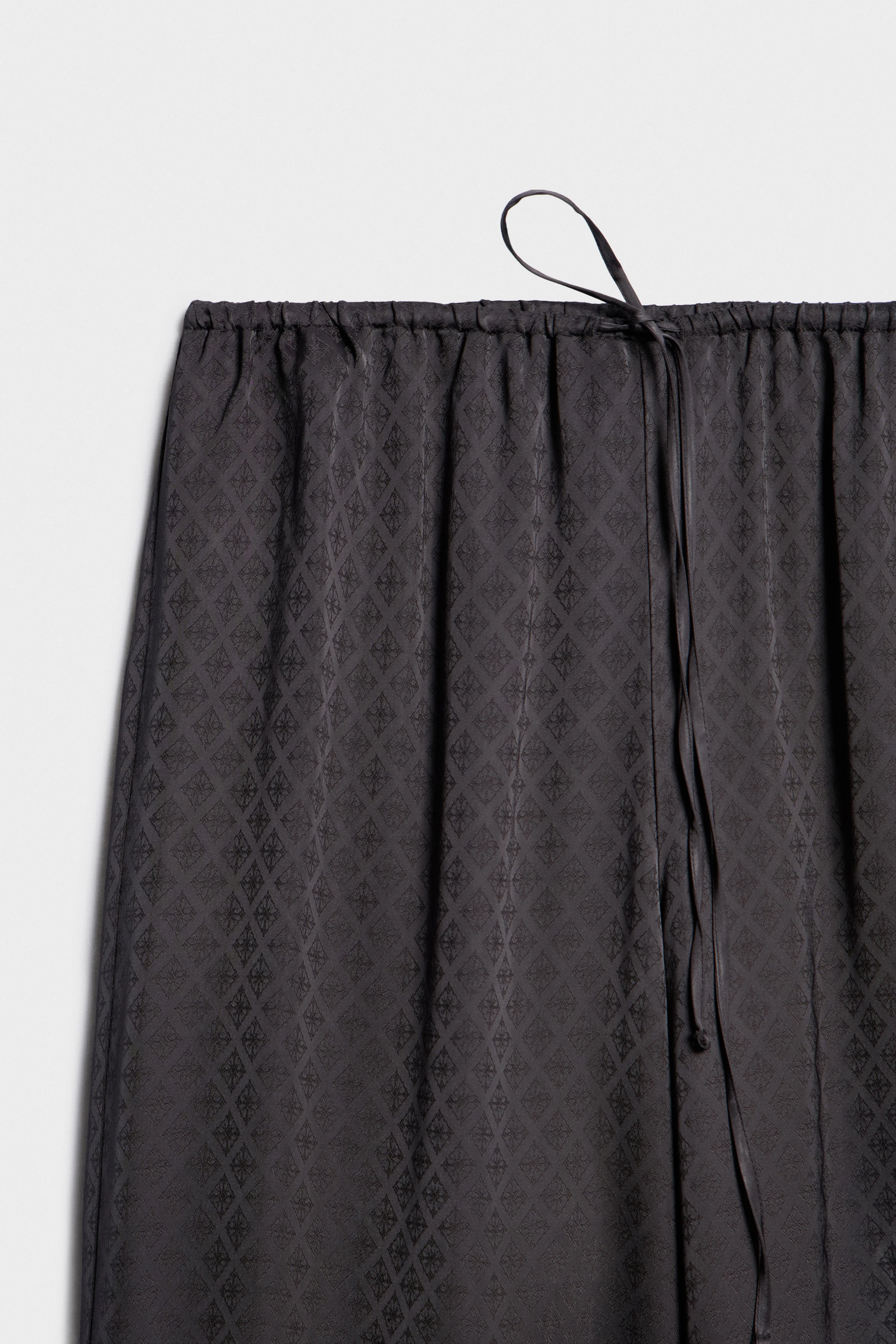 PAJAMA STYLE VISCOSE TROUSERS - Image 6