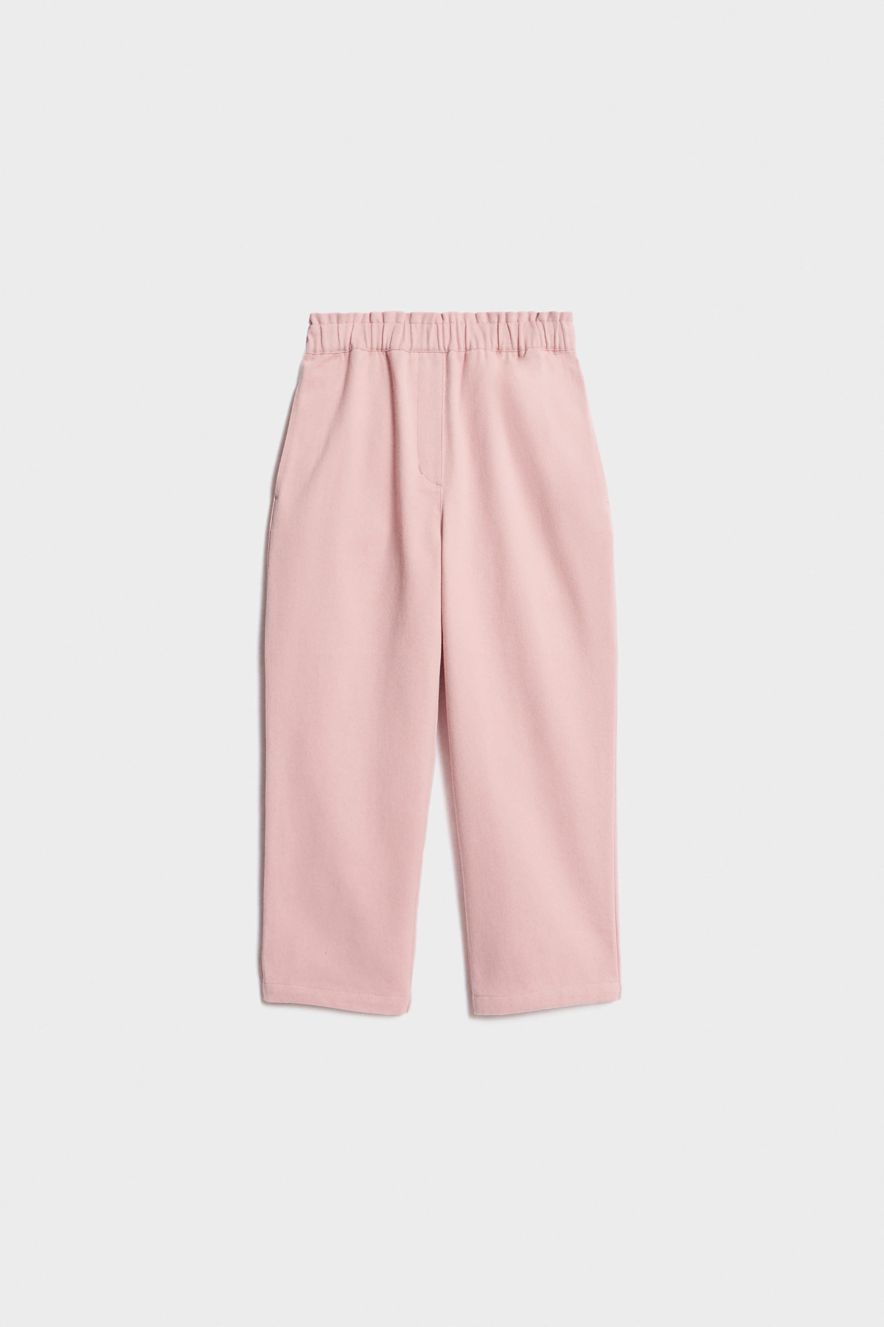 PAPER-BAG COTTON TROUSERS - Image 4