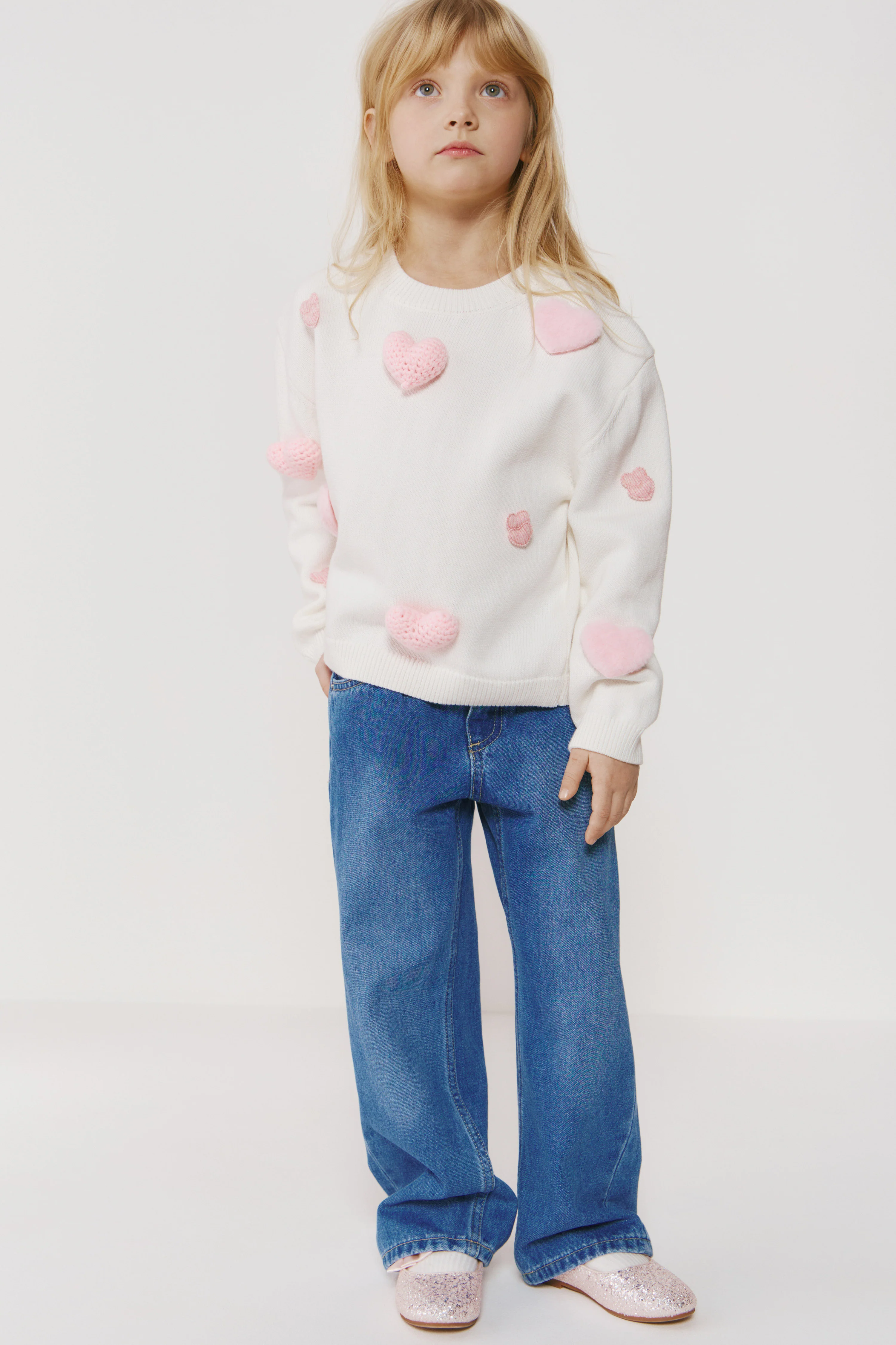 PAPERBAG WAIST STRAIGHT-FIT JEANS - Image 3